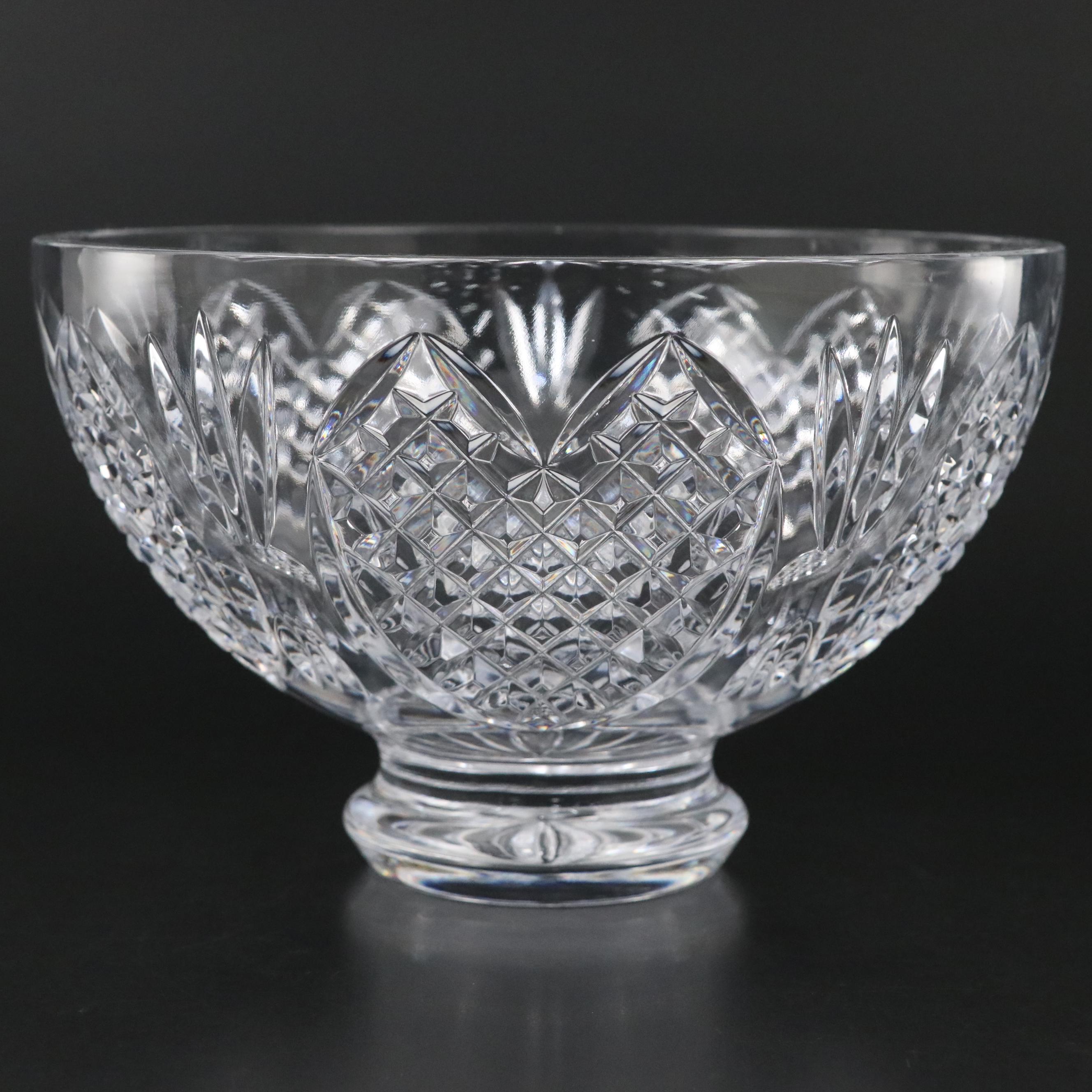Waterford Crystal "Wedding Heirloom Collection" Footed Bowl