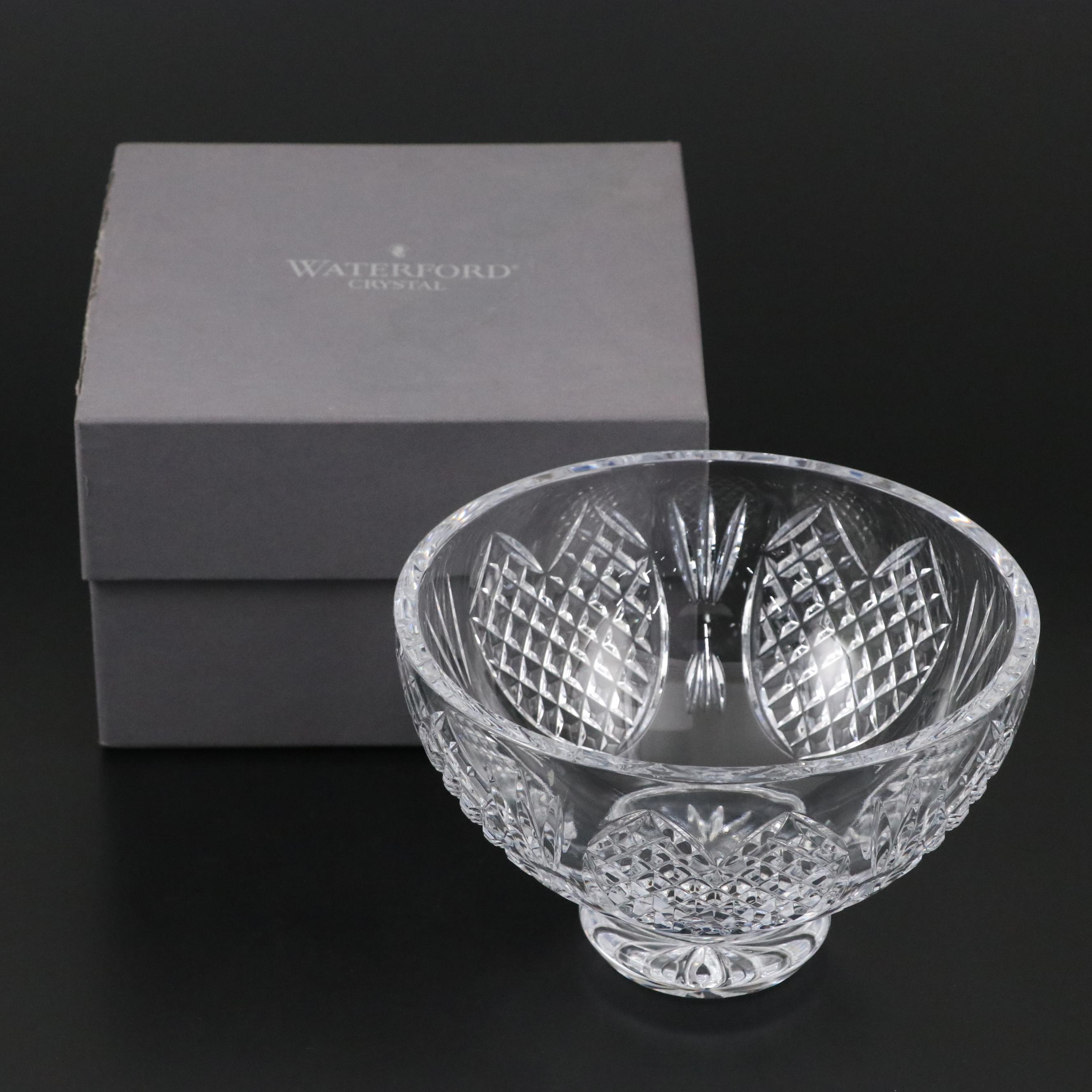 Waterford Crystal "Wedding Heirloom Collection" Footed Bowl