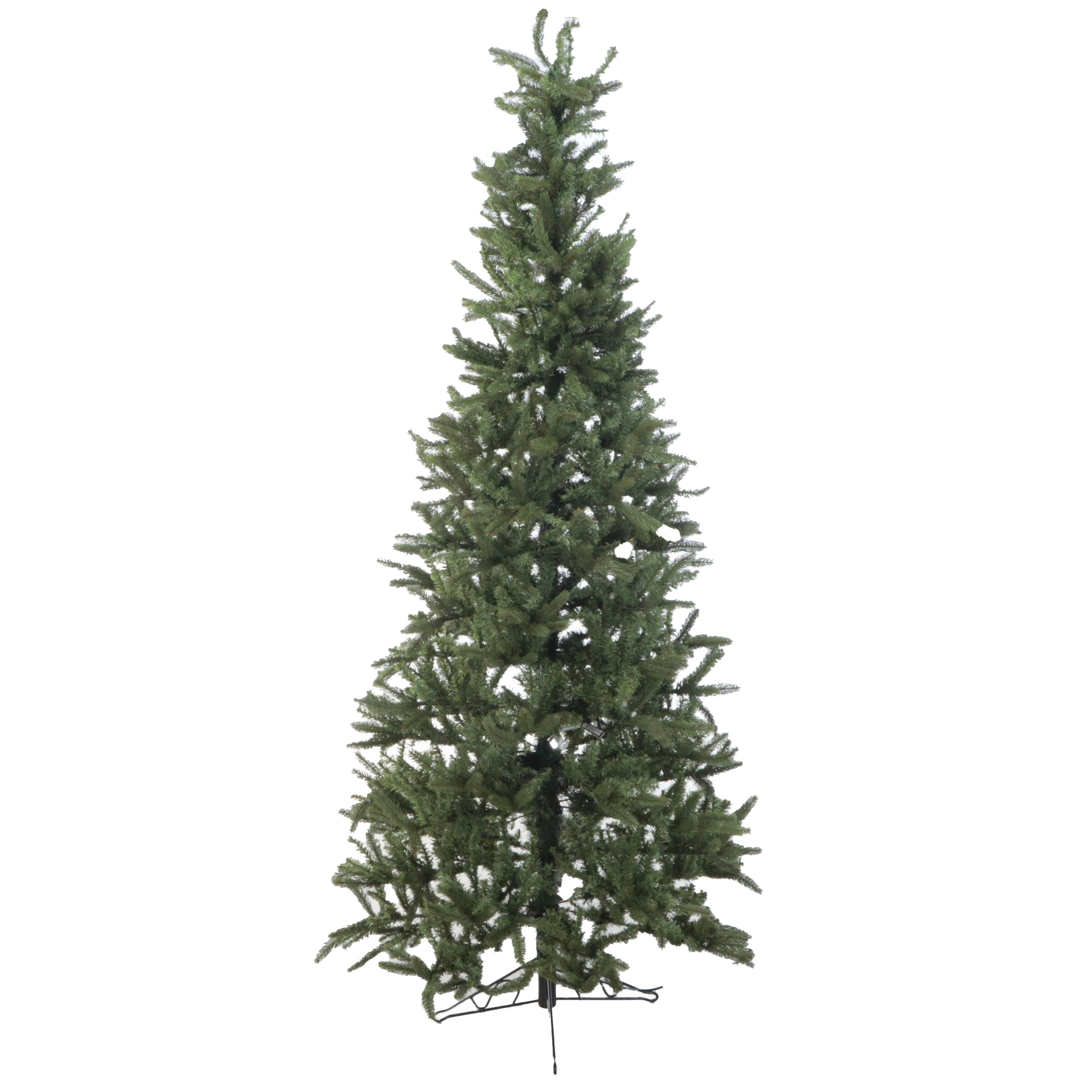 Sylvania "Stay-Lit" 7.5' Slim Lakewood Pine Christmas Tree