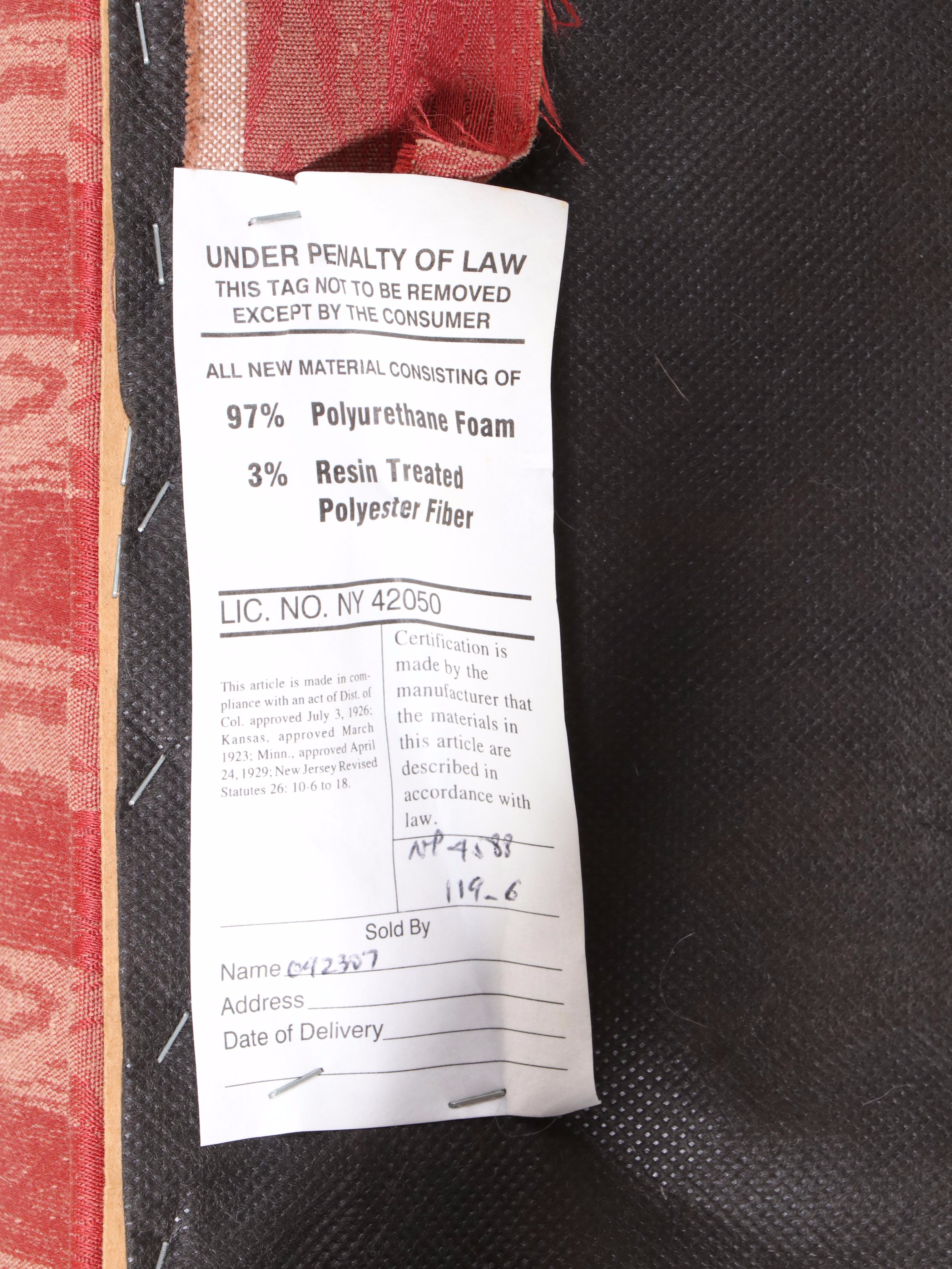 Seven-Piece Stickley Federal Style Mahogany Dining Set, Late 20th Century