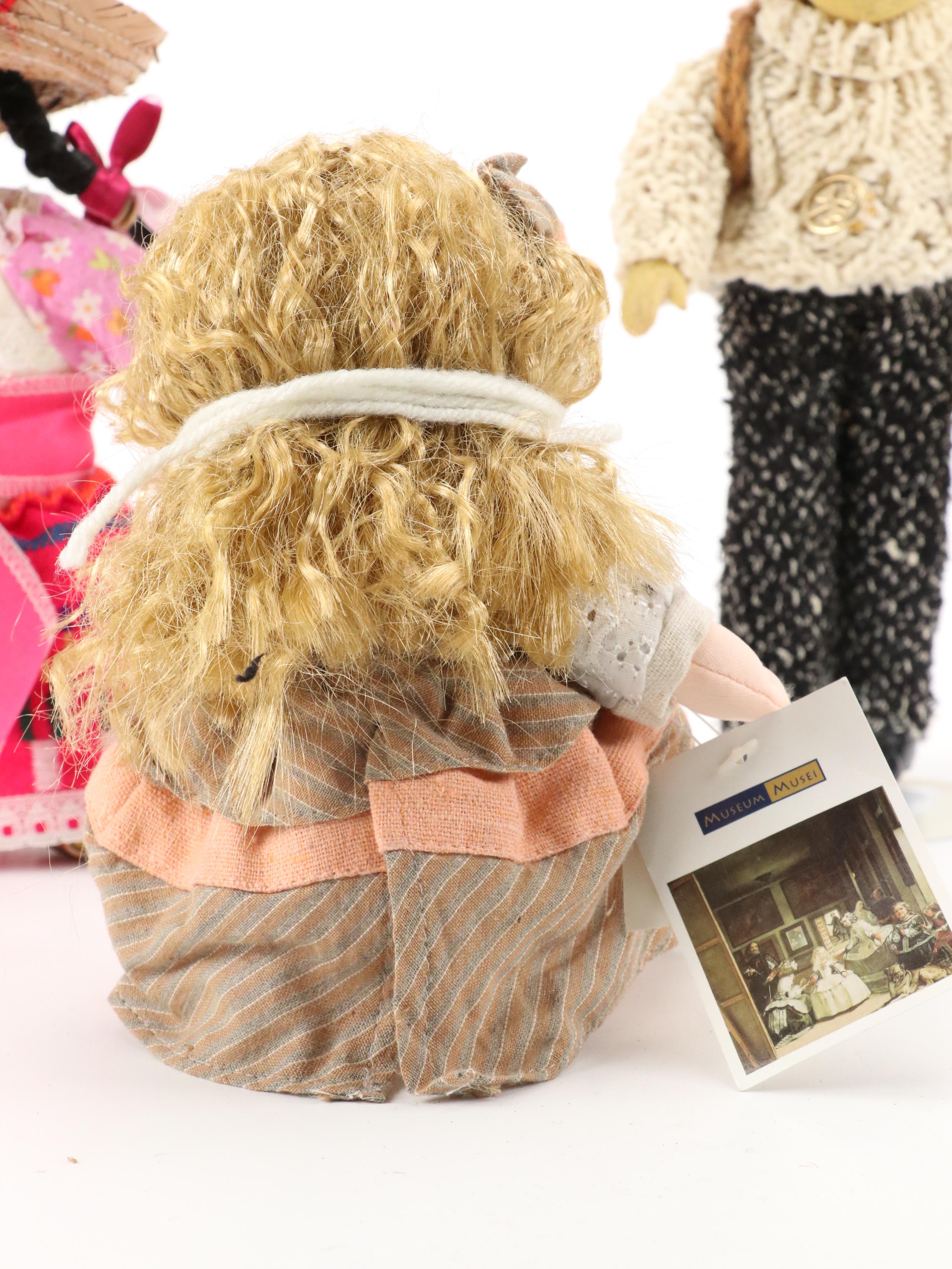 Las Meninas Doll by Aldeasa, Muñecas Mexicanas Rag Doll and Handmade Irish Doll