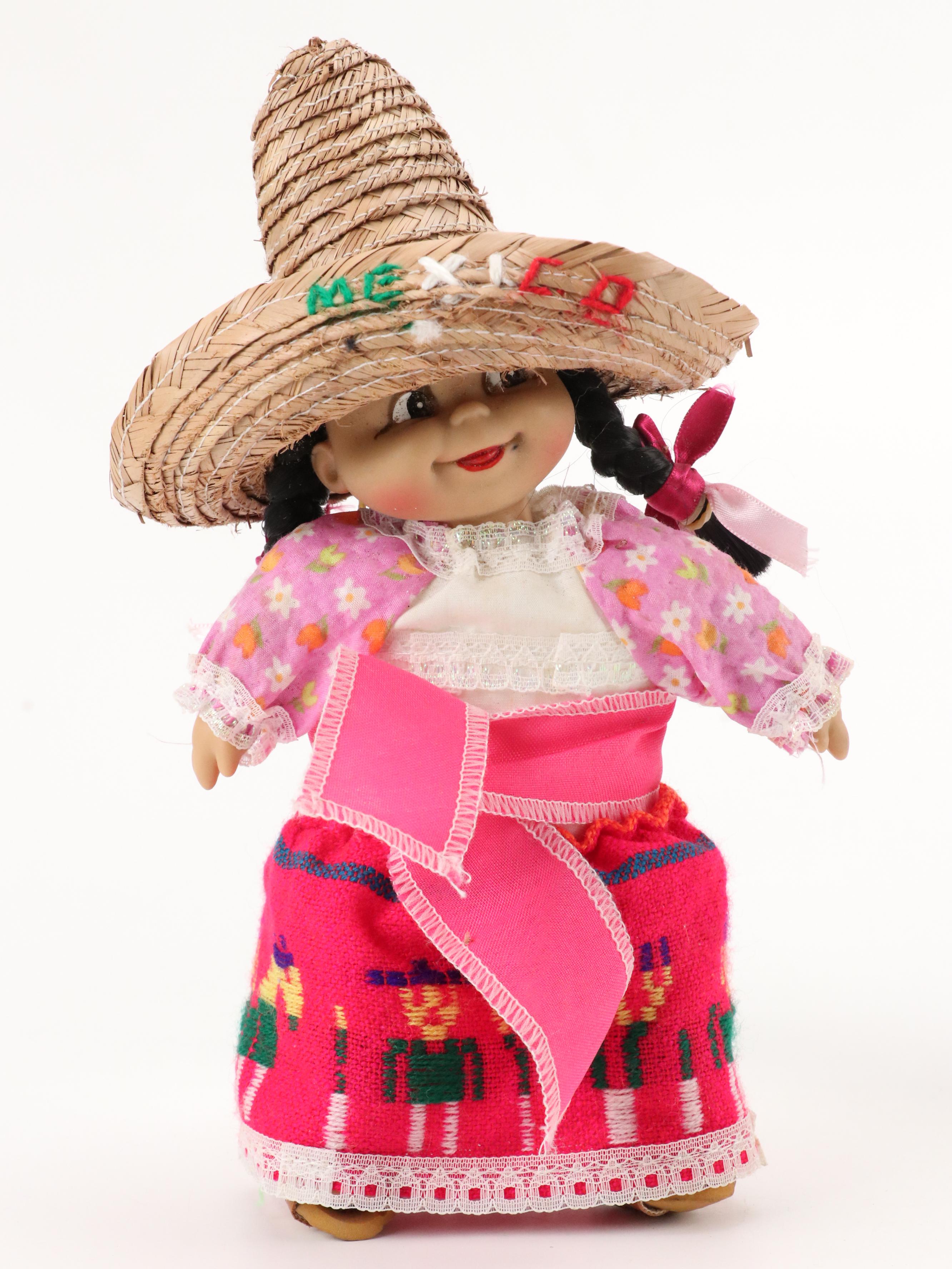 Las Meninas Doll by Aldeasa, Muñecas Mexicanas Rag Doll and Handmade Irish Doll