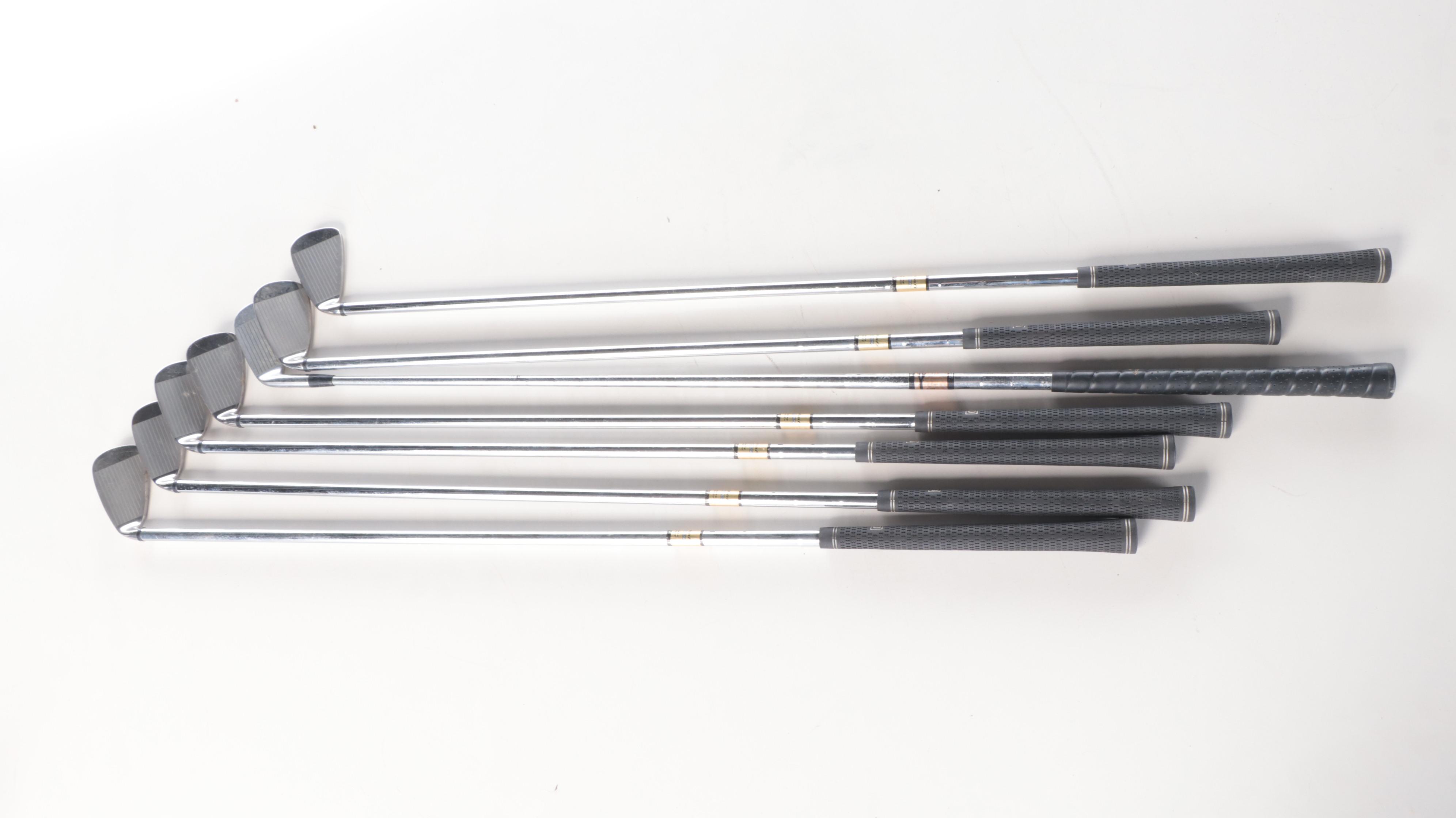 Wilson Fat Shaft Irons and Drivers and TaylorMade Ti Bubble 2 Irons