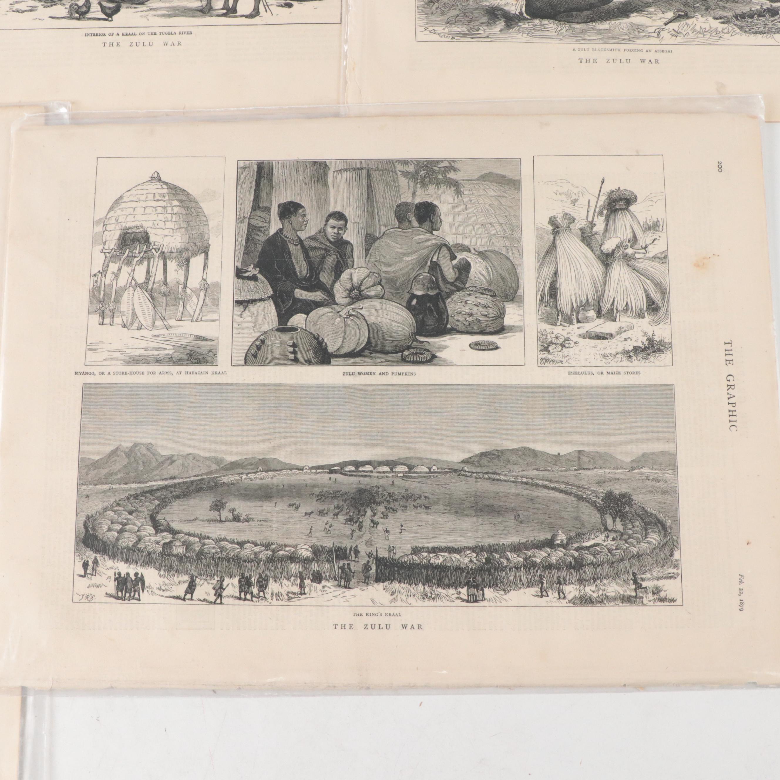 "The Zulu War" and Other Pages from The Graphic Newspaper, February 1879