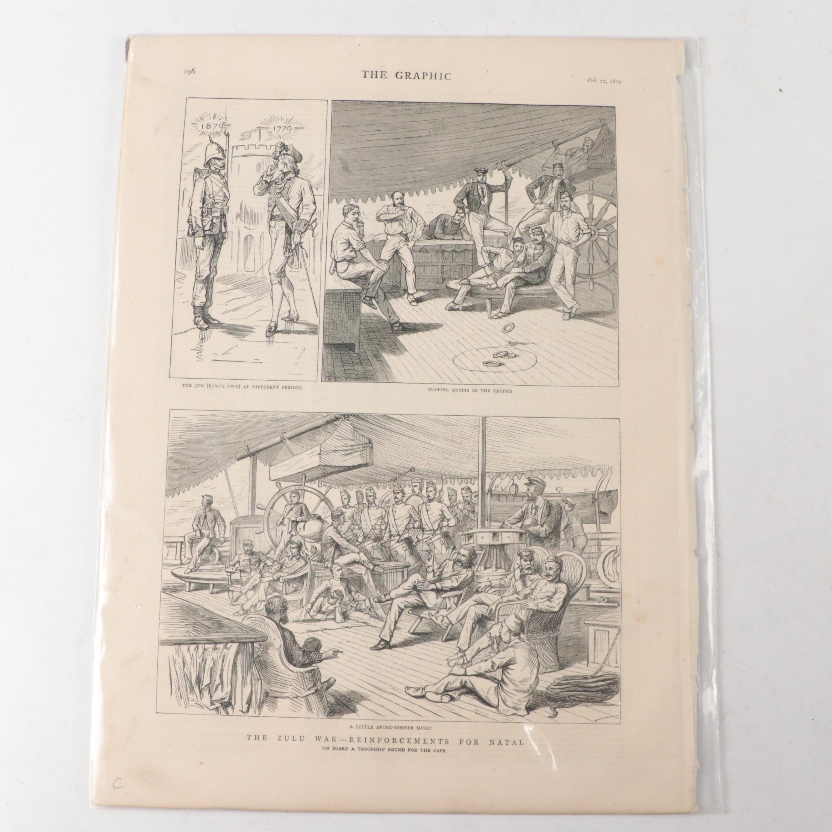 "The Zulu War" and Other Pages from The Graphic Newspaper, February 1879