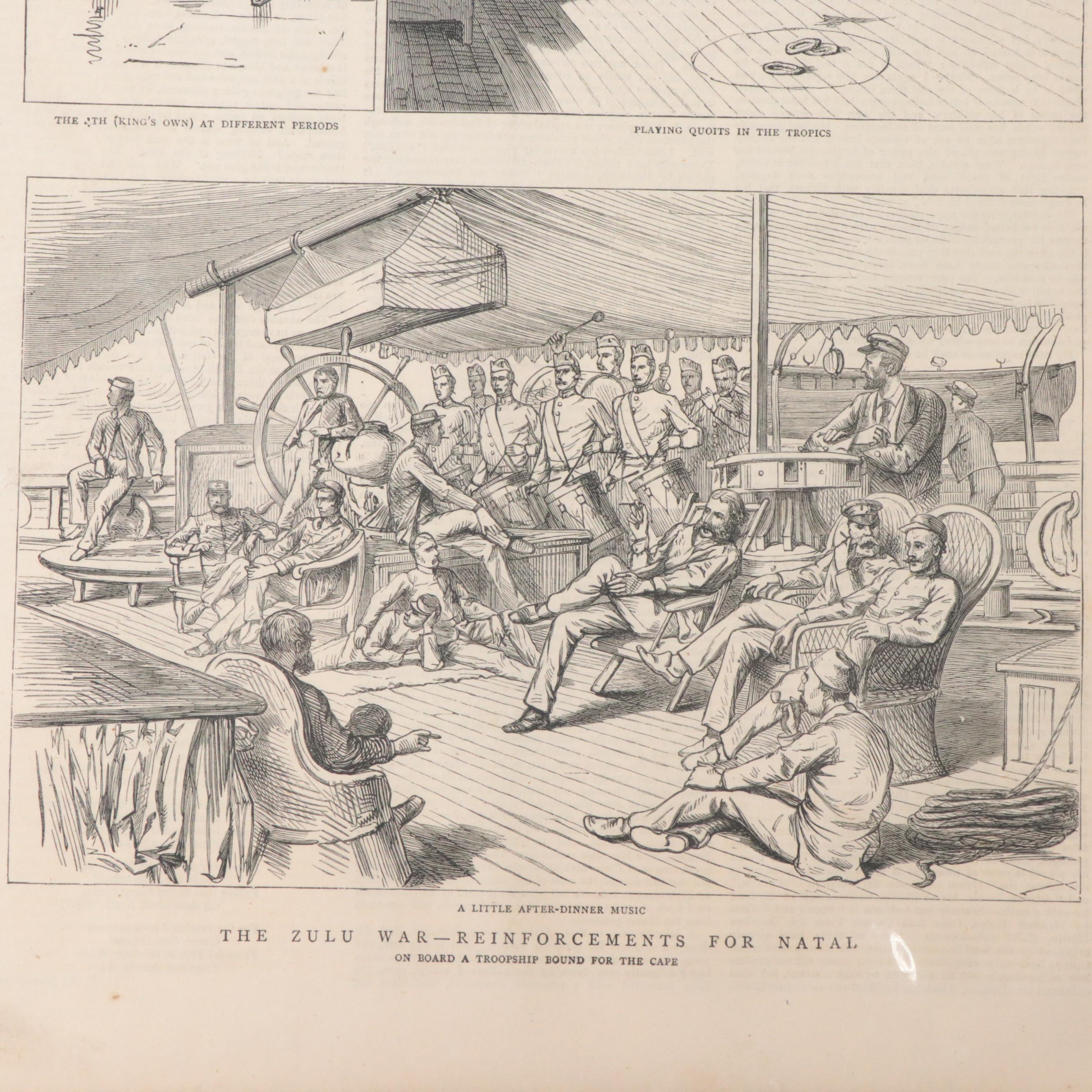 "The Zulu War" and Other Pages from The Graphic Newspaper, February 1879