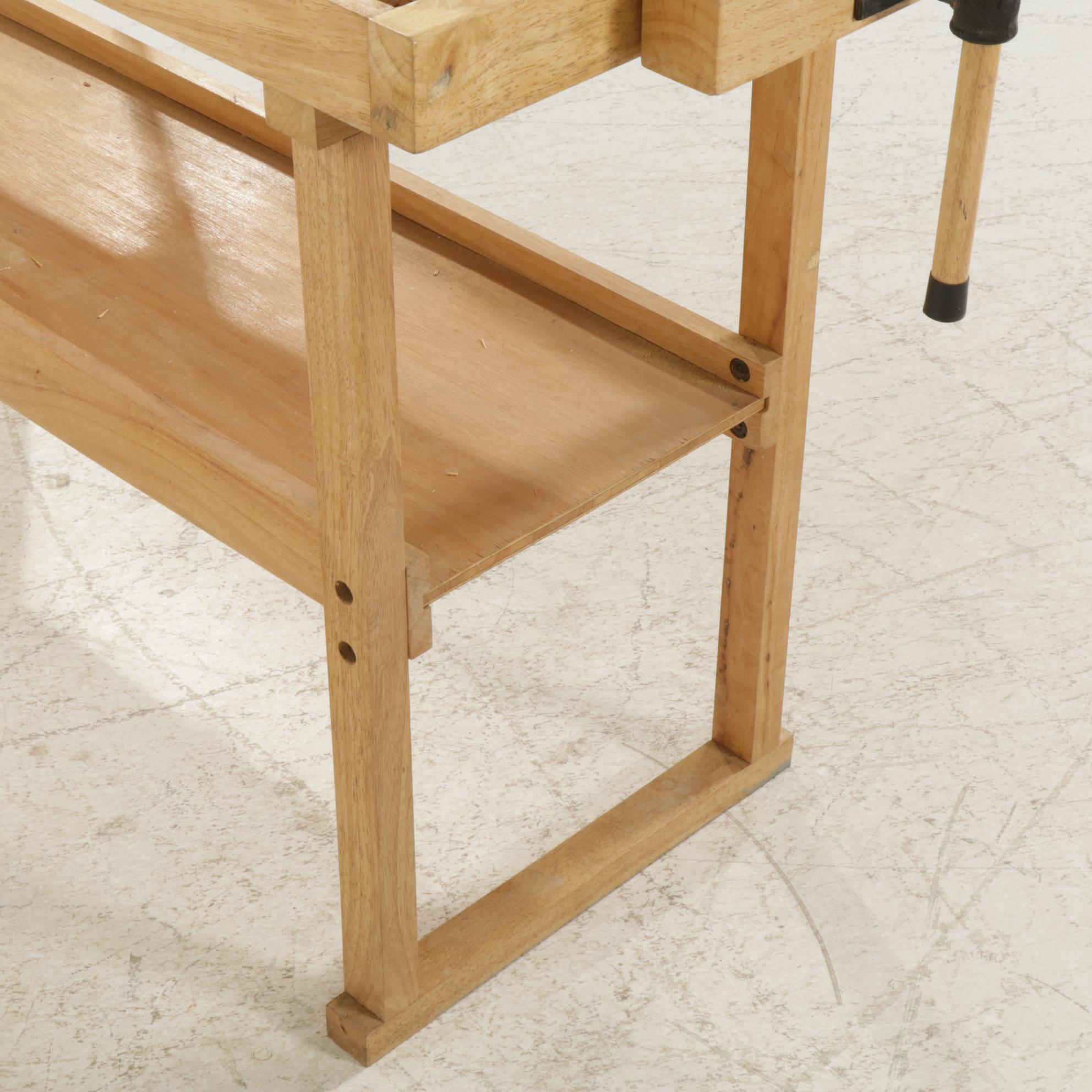Woodworking Work Table with Accessories