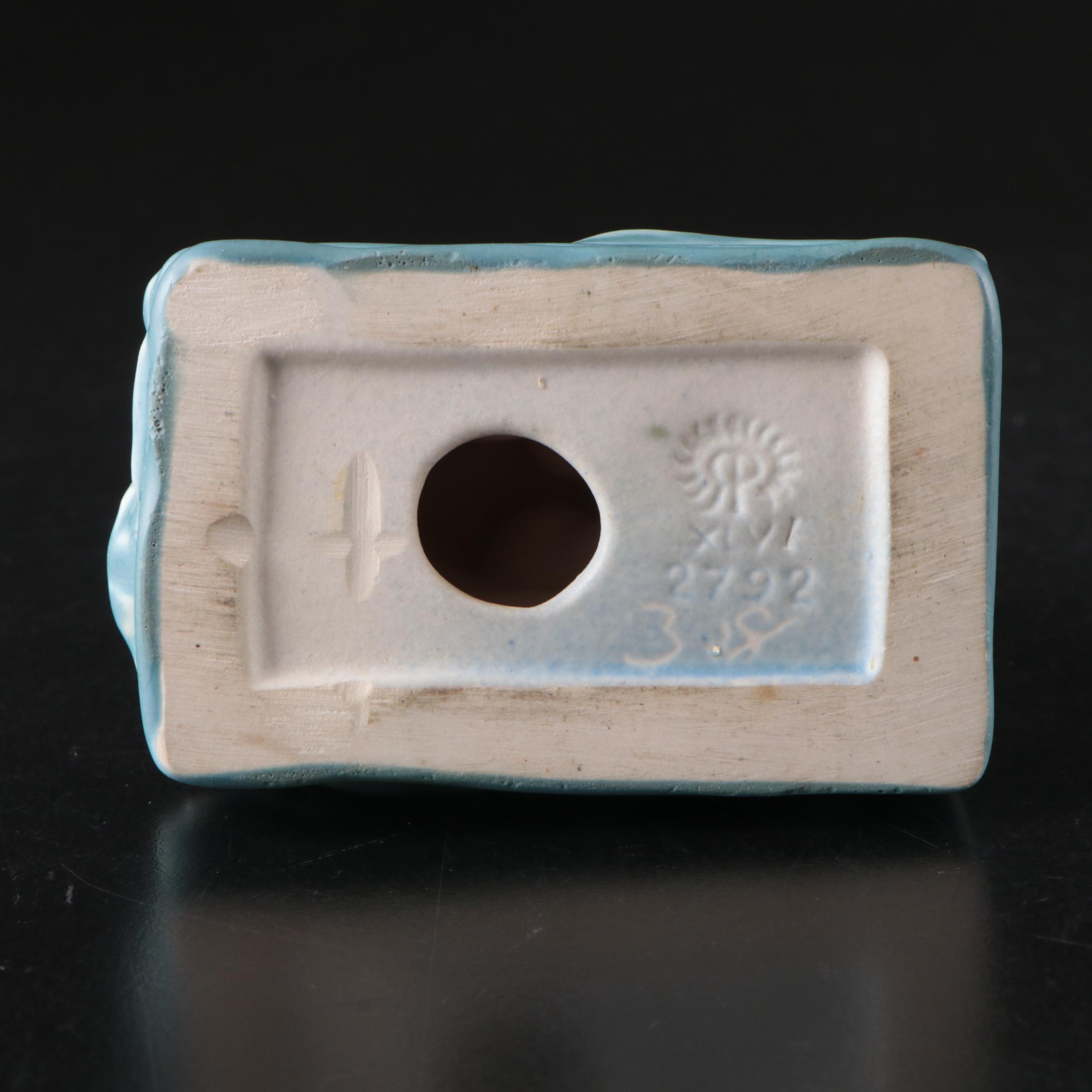 Rookwood Pottery Galleon Ship Paperweights, Early to Mid 20th Century