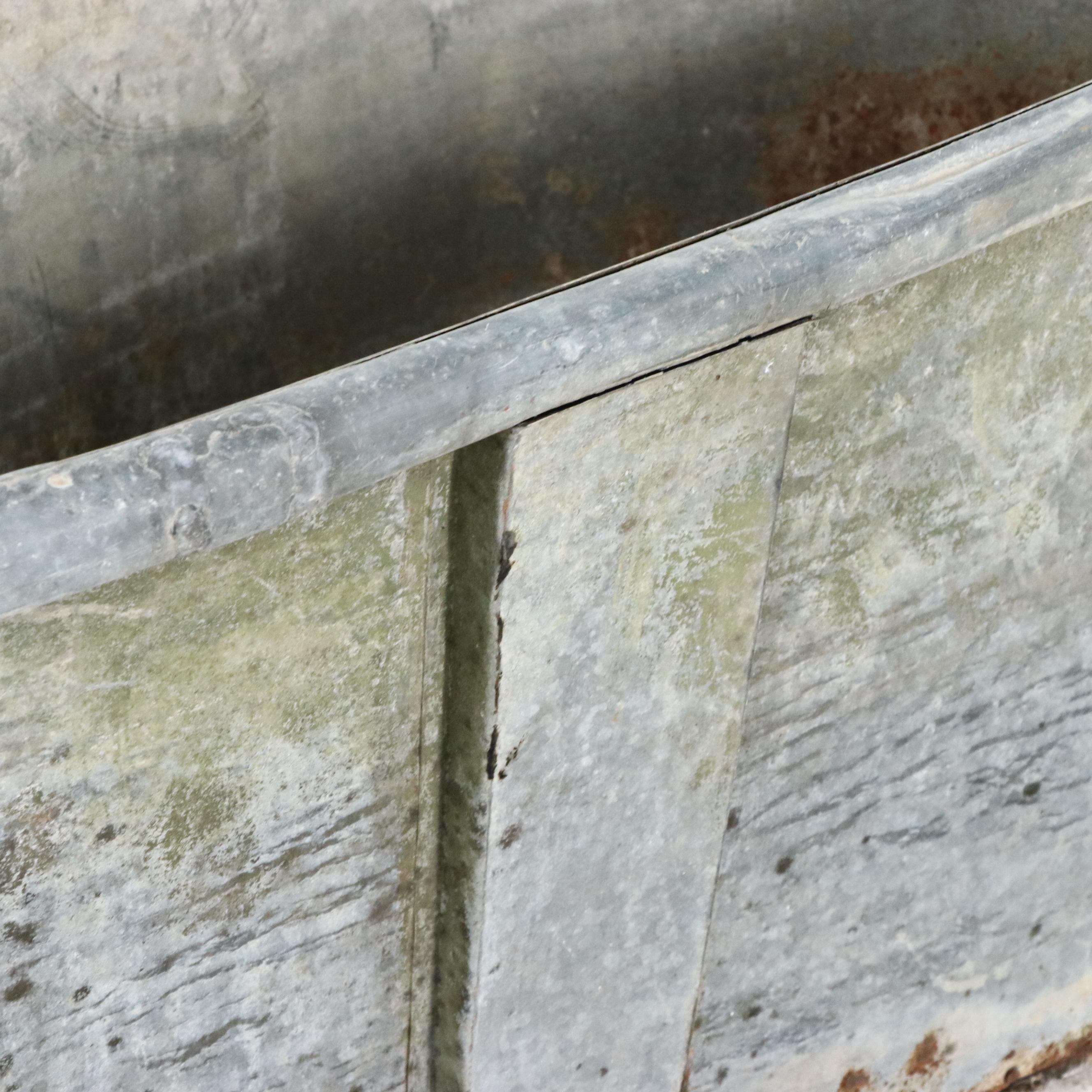 Galvanized Metal Tub/Planter