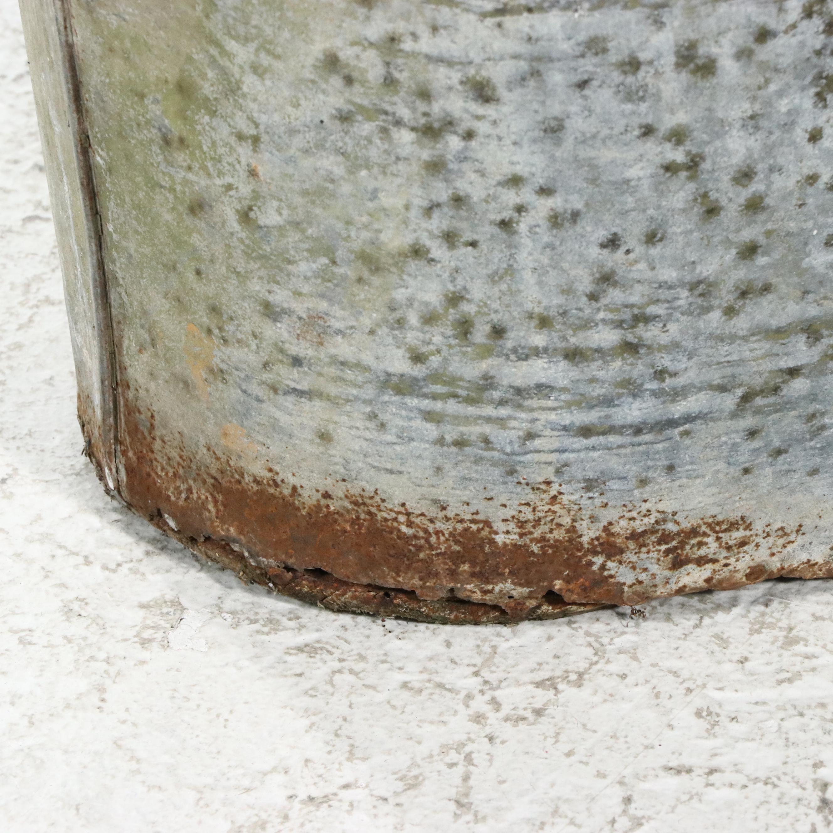 Galvanized Metal Tub/Planter