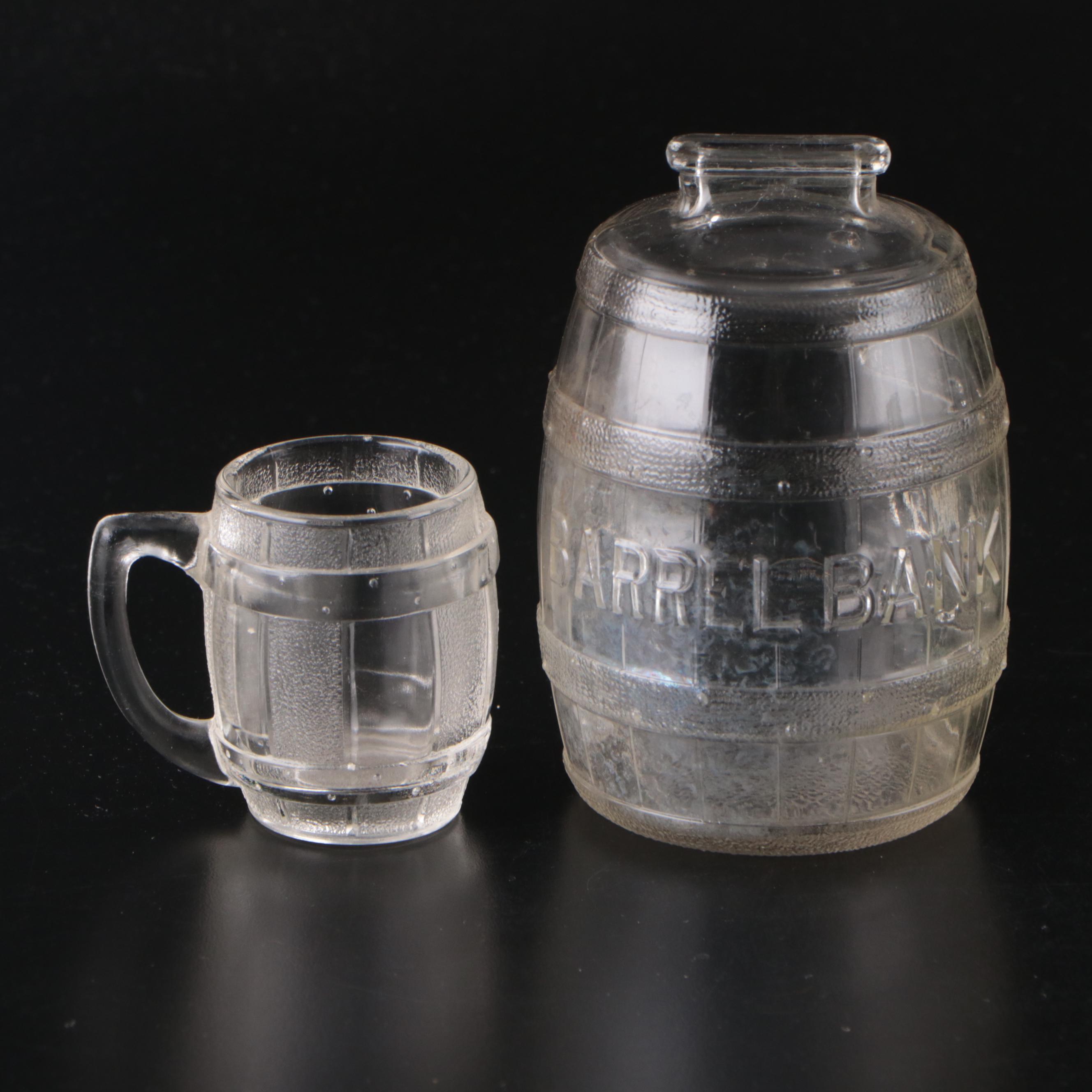 Cambridge Glass Swans, Waterford Glass Paperweight, and More