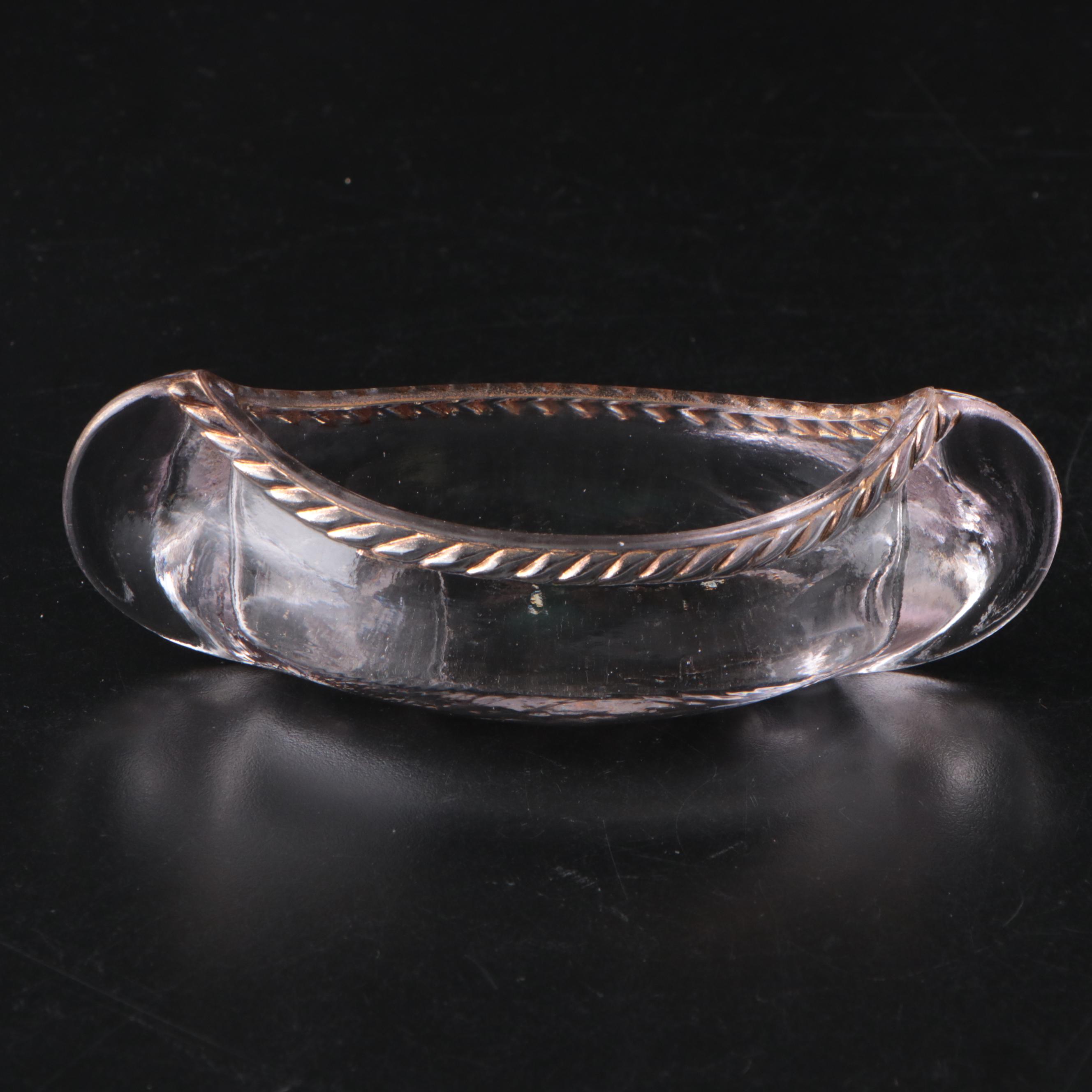 Cambridge Glass Swans, Waterford Glass Paperweight, and More