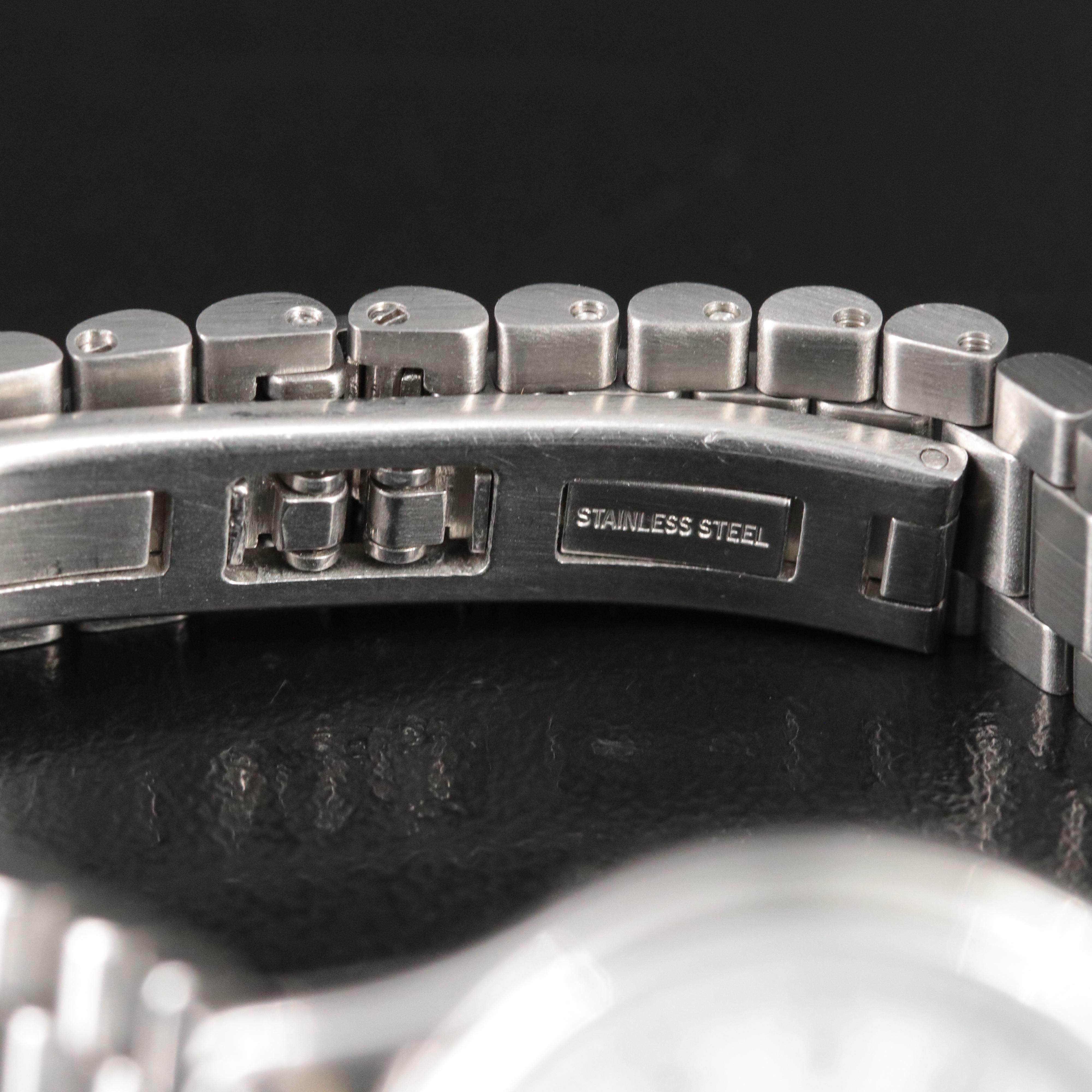 Tiffany and Co. Swiss Made Stainless Steel Quartz Date Watch