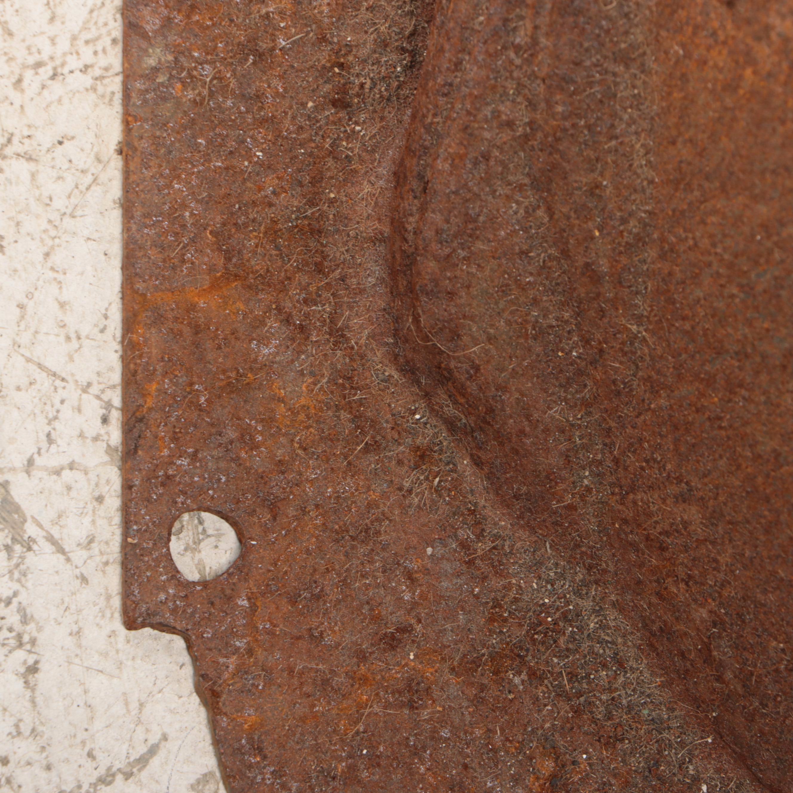 French Style Cast Iron Horse Head Stable Sign