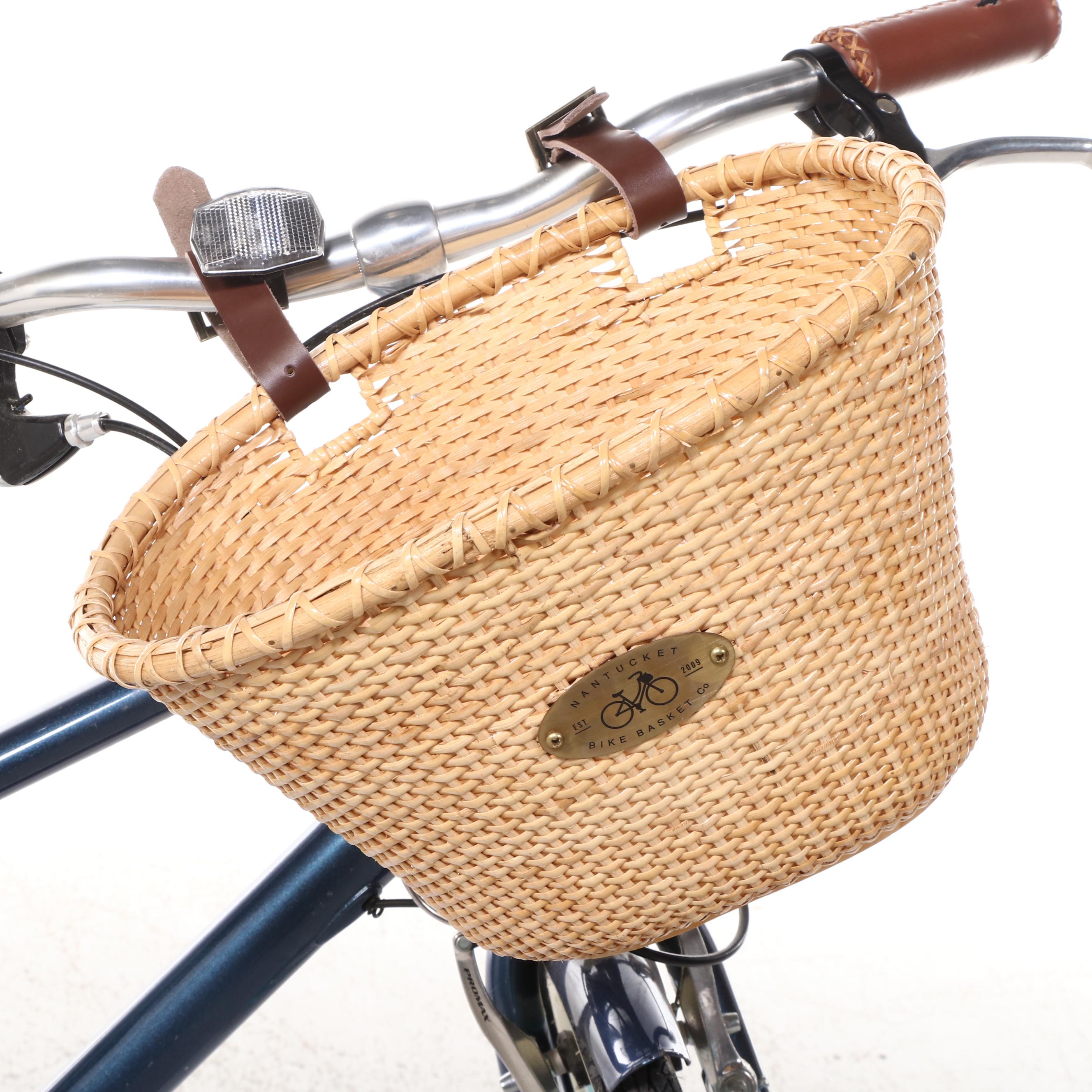 Sixthreezero Cruiser Bicycle with Nantucket Bike Basket Company Basket