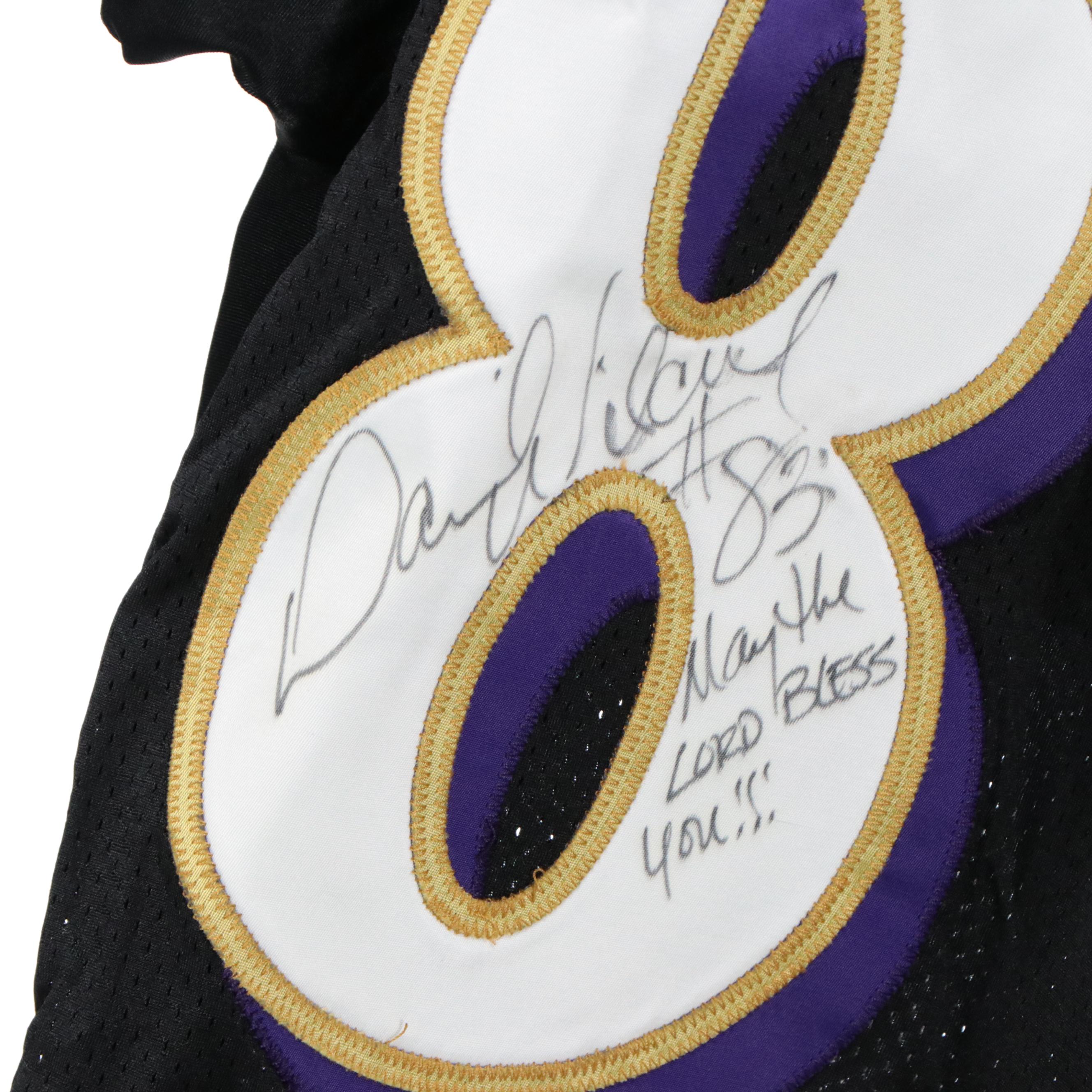 Daniel Wilcox Game Worn and Signed Appalachian State and Ravens Jerseys