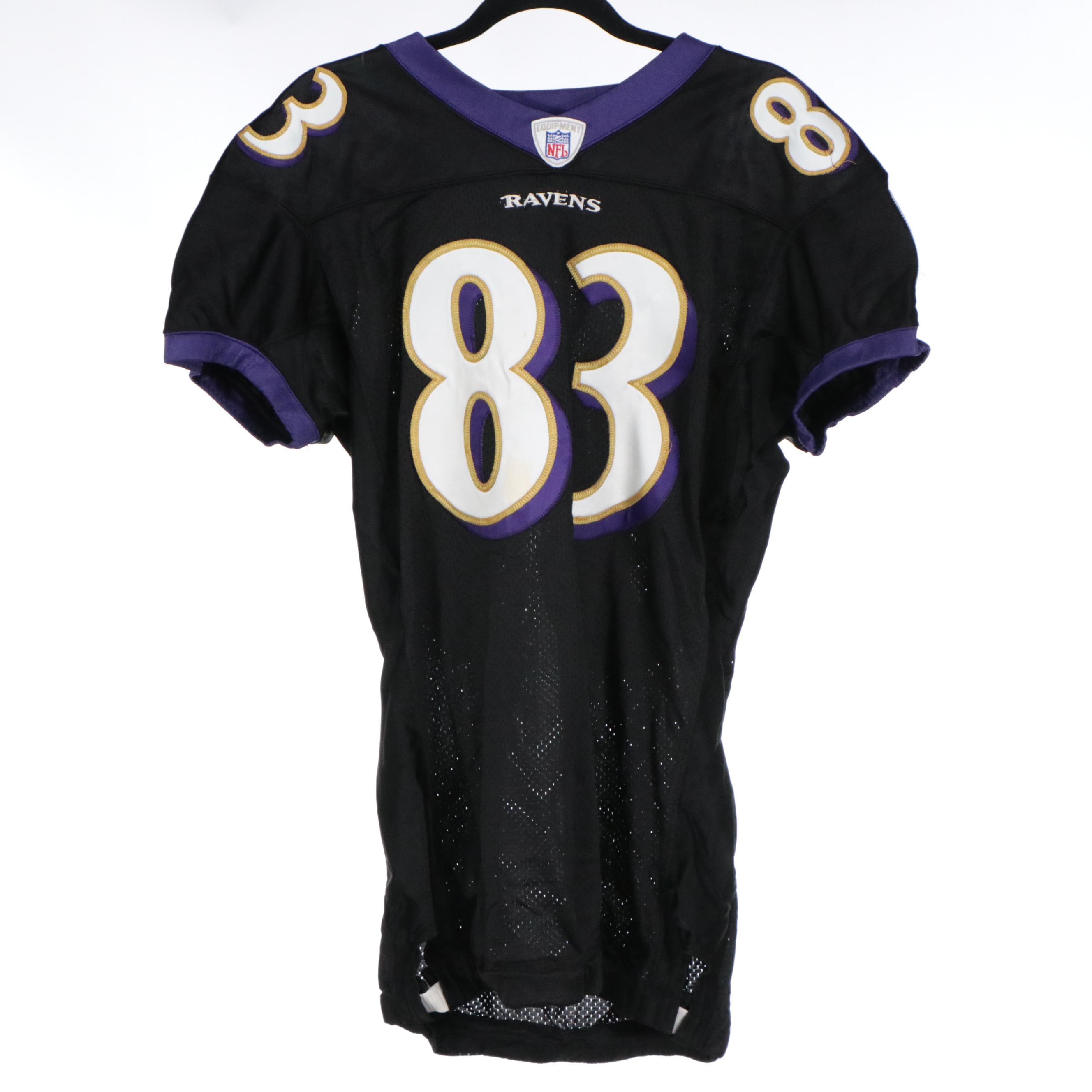 Daniel Wilcox Game Worn and Signed Appalachian State and Ravens Jerseys