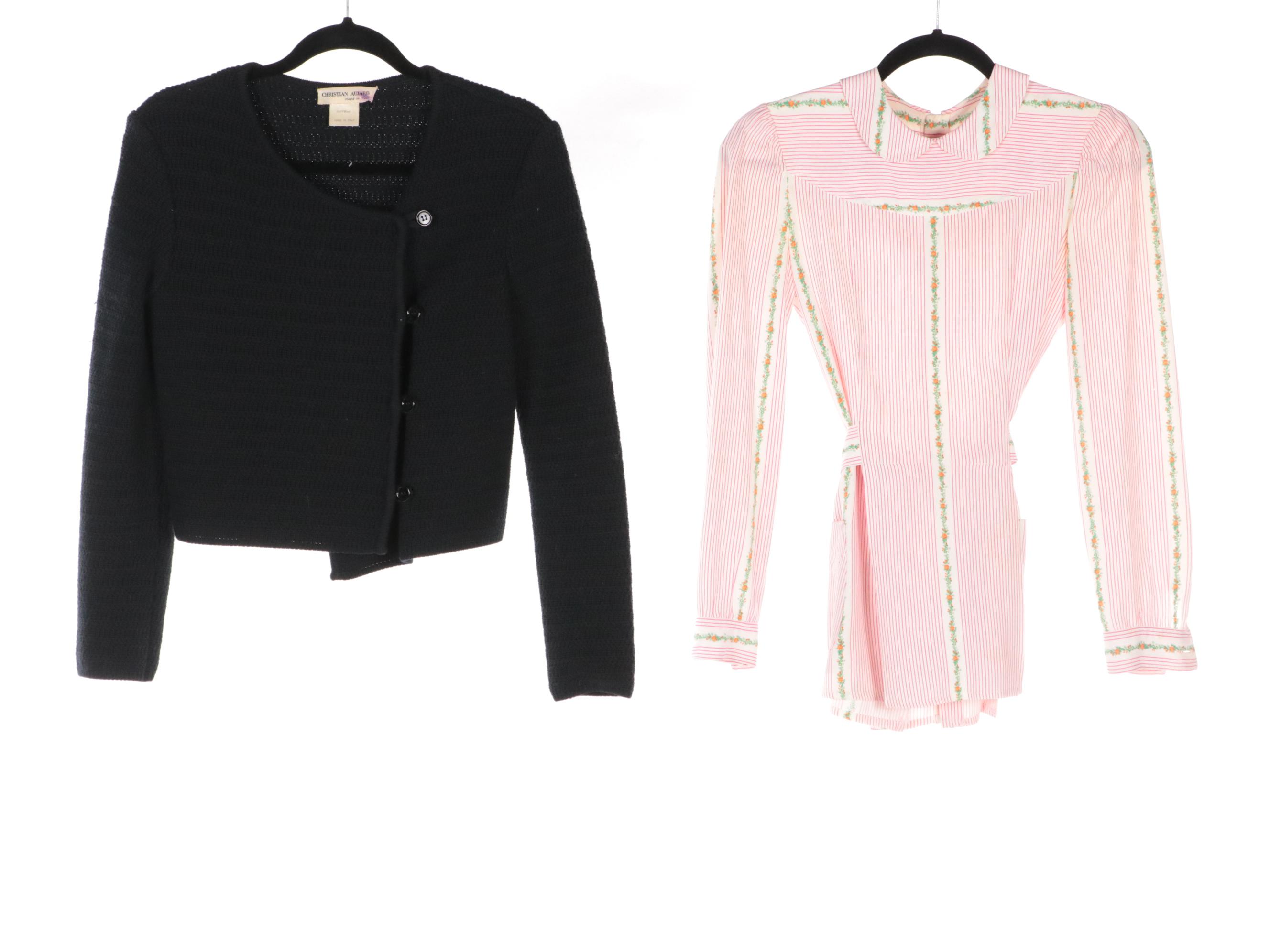 Christian Aujard Wool Jacket, Armand Ventilo Wool Two-Piece Skirt Set and More