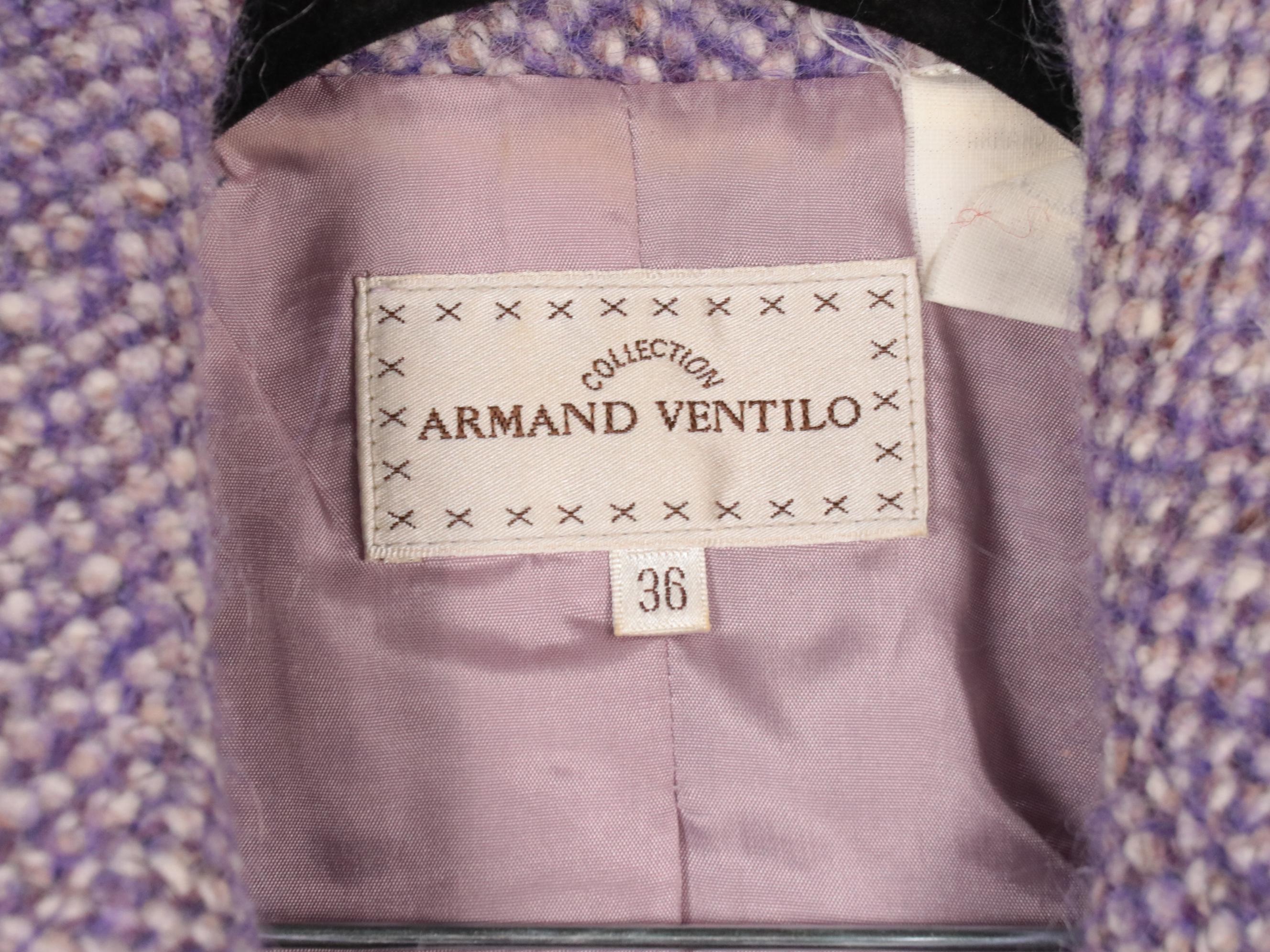 Christian Aujard Wool Jacket, Armand Ventilo Wool Two-Piece Skirt Set and More