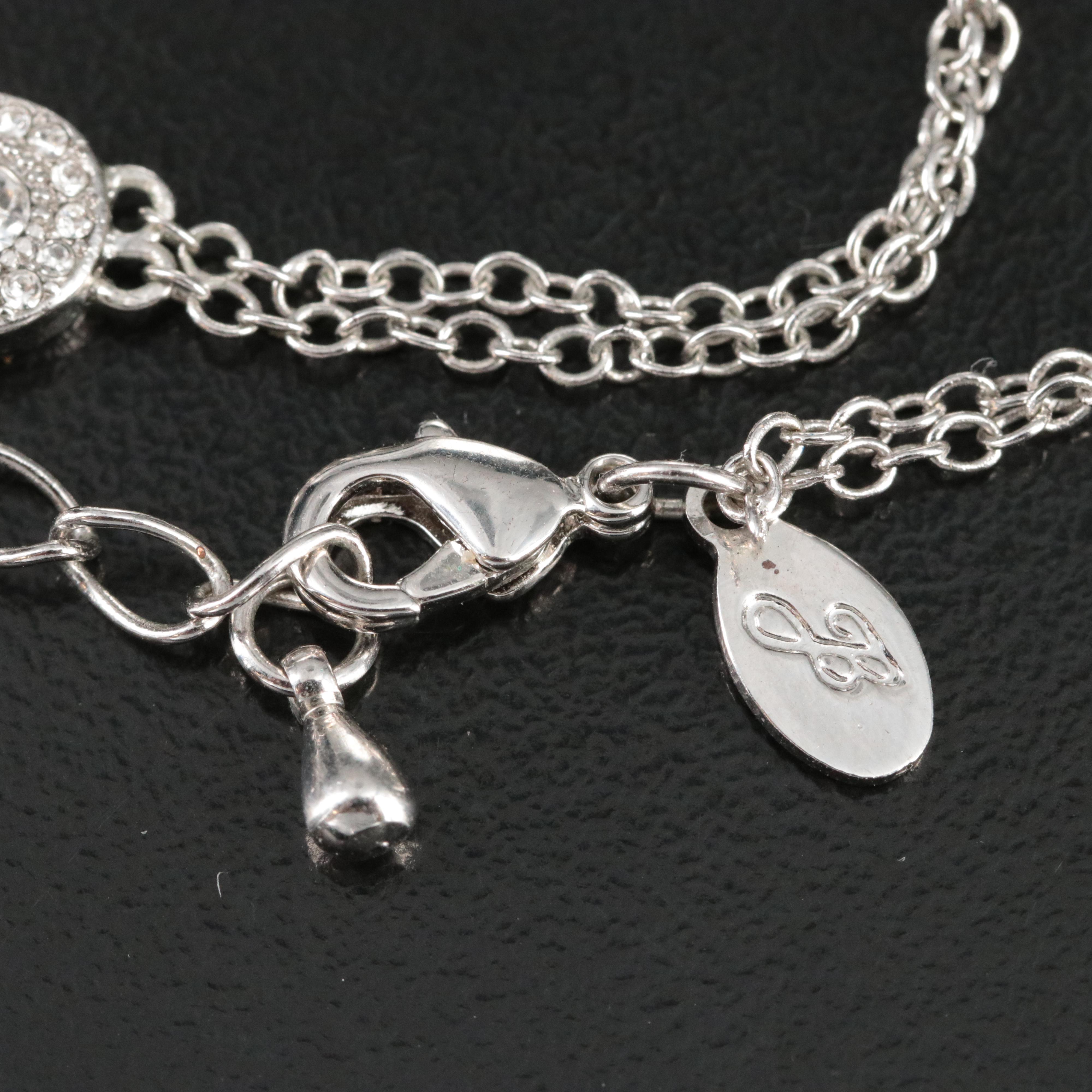 Cross Rhinestone Bracelet