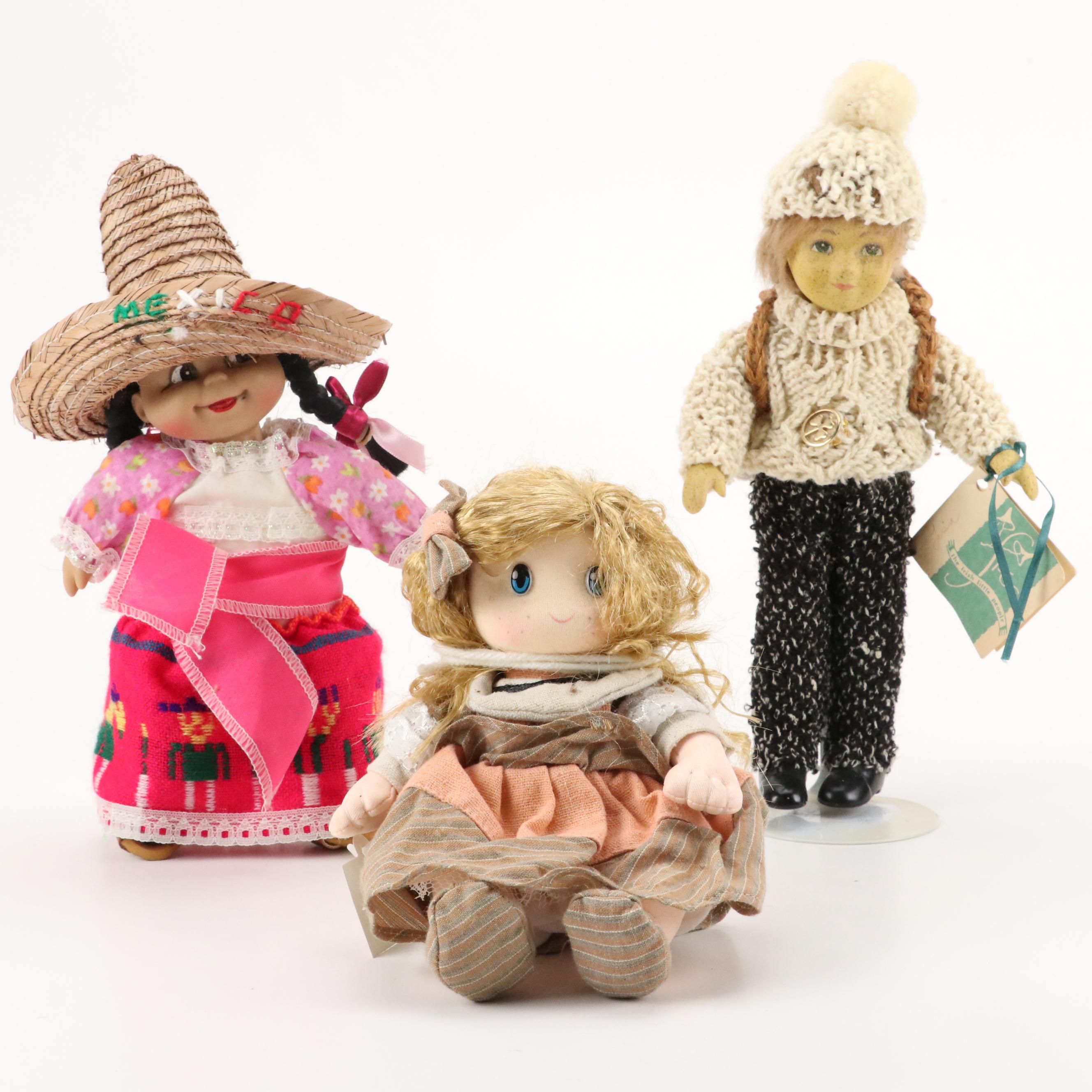 Las Meninas Doll by Aldeasa, Muñecas Mexicanas Rag Doll and Handmade Irish Doll