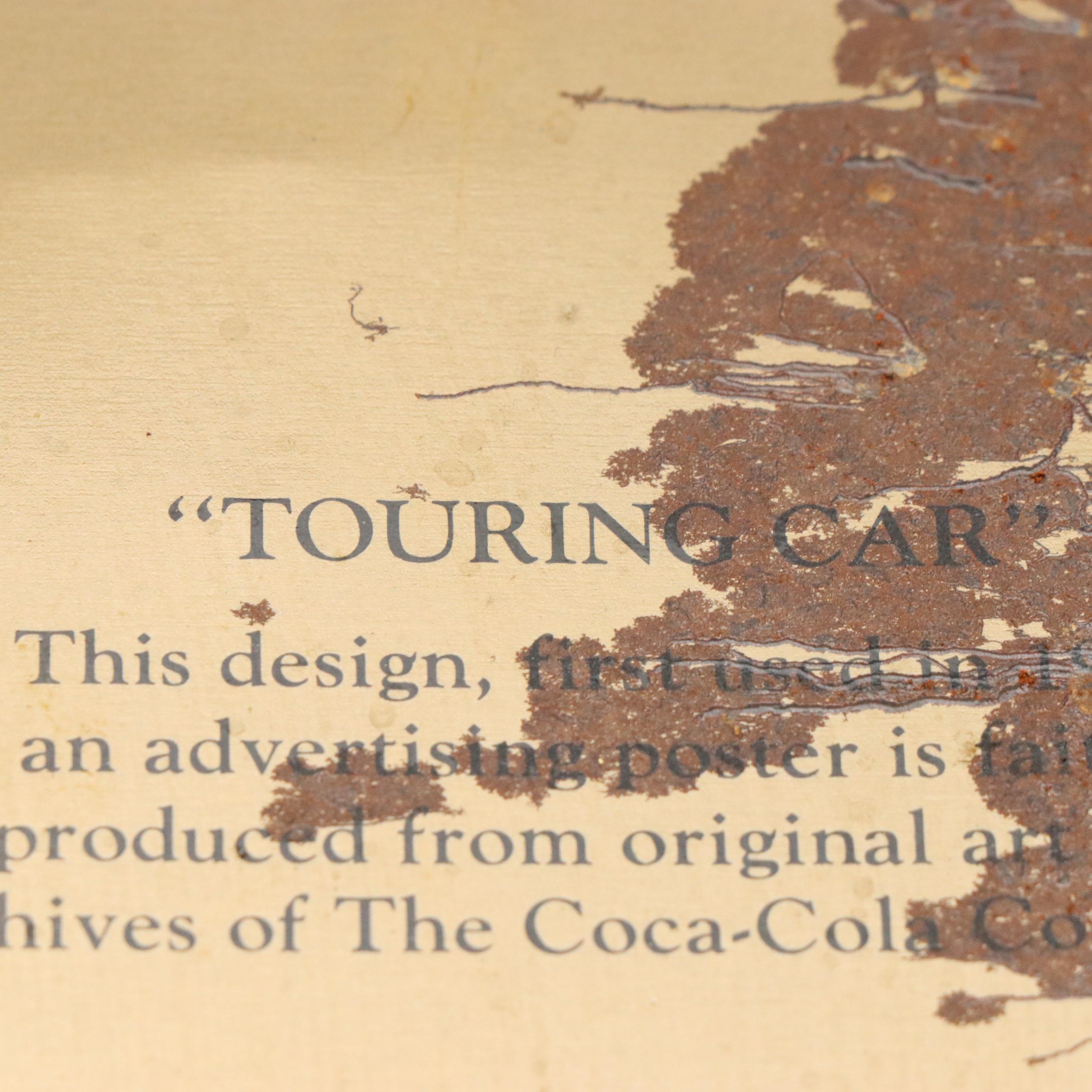 Coca-Cola Tin Litho Bar Tip Trays, Vintage