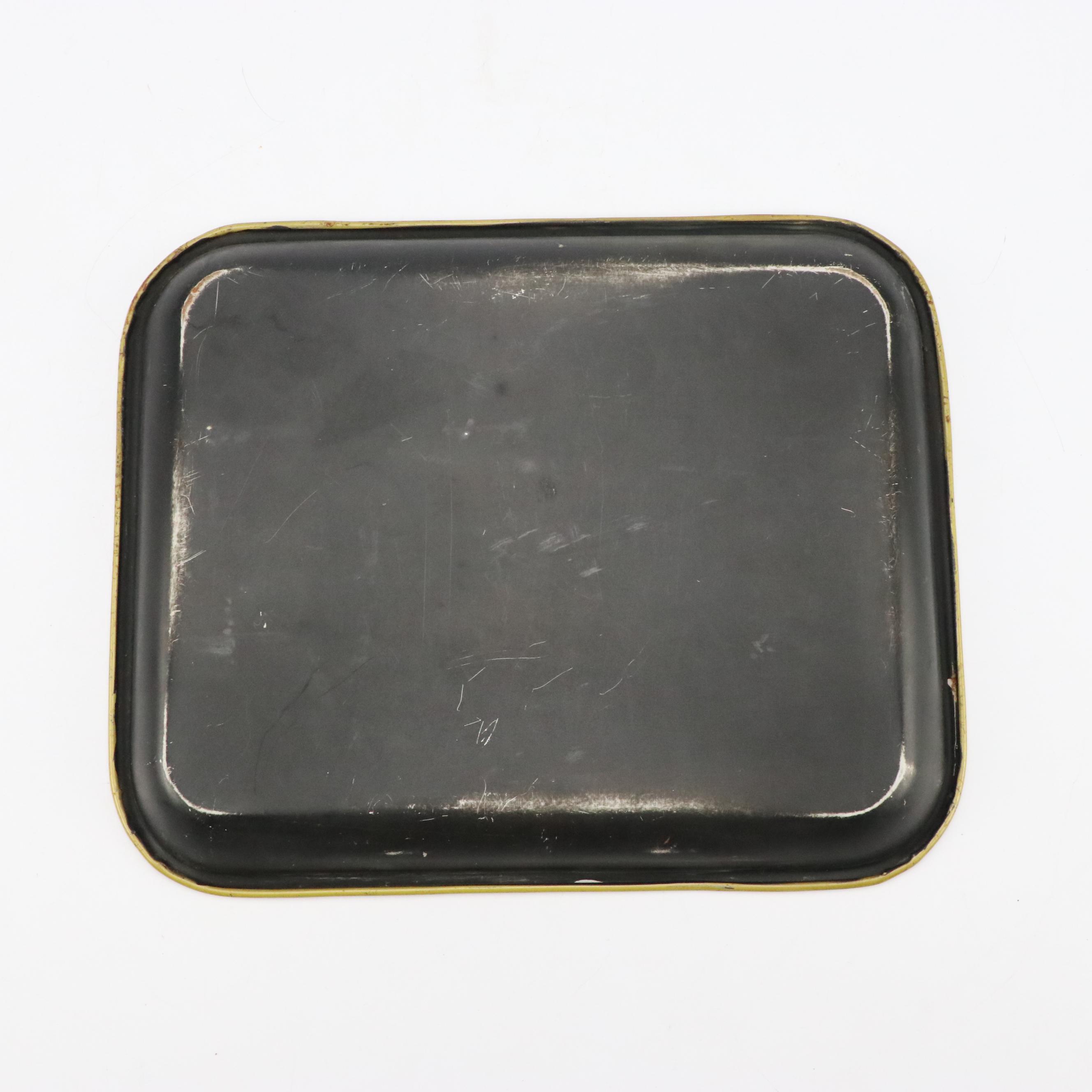 Coca-Cola Tin Litho Bar Tip Trays, Vintage