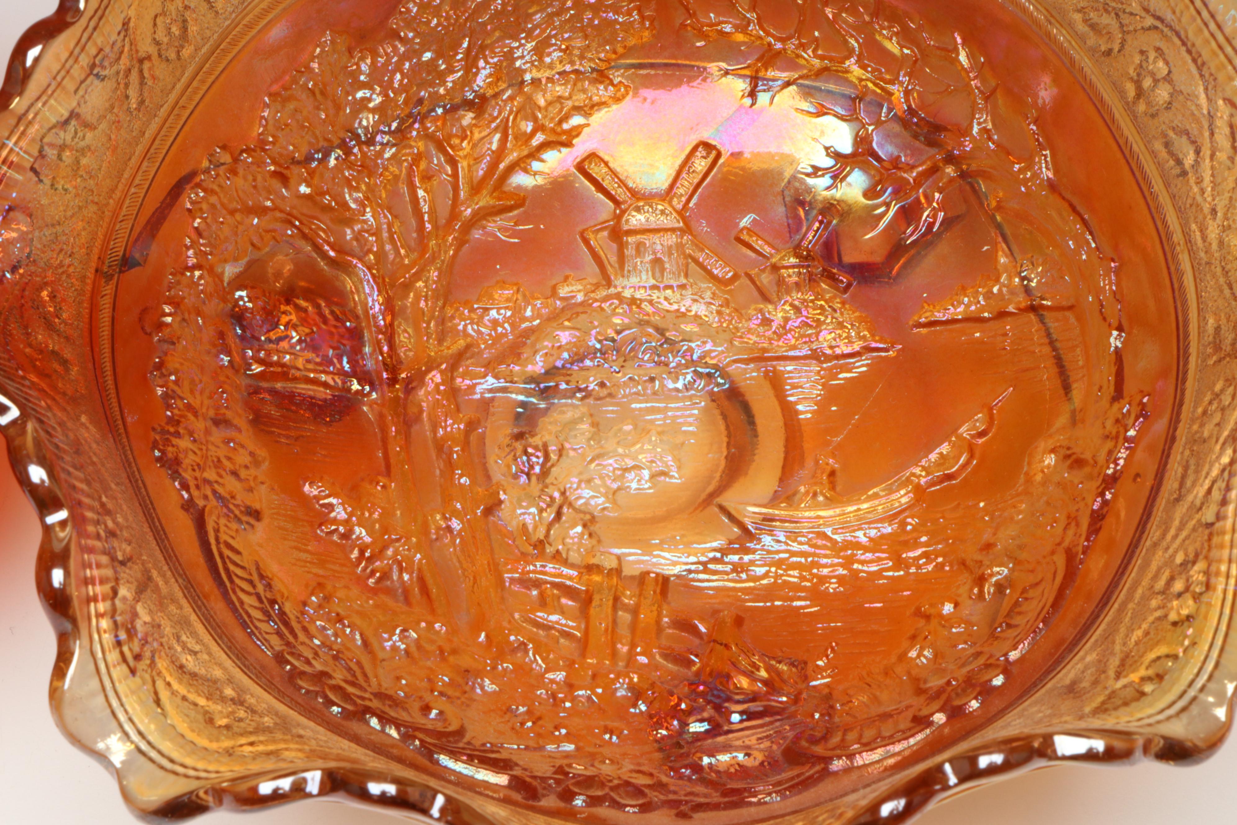 Hocking "Princess" Cake Plate and "Cameo" Plates and Other Table Accessories