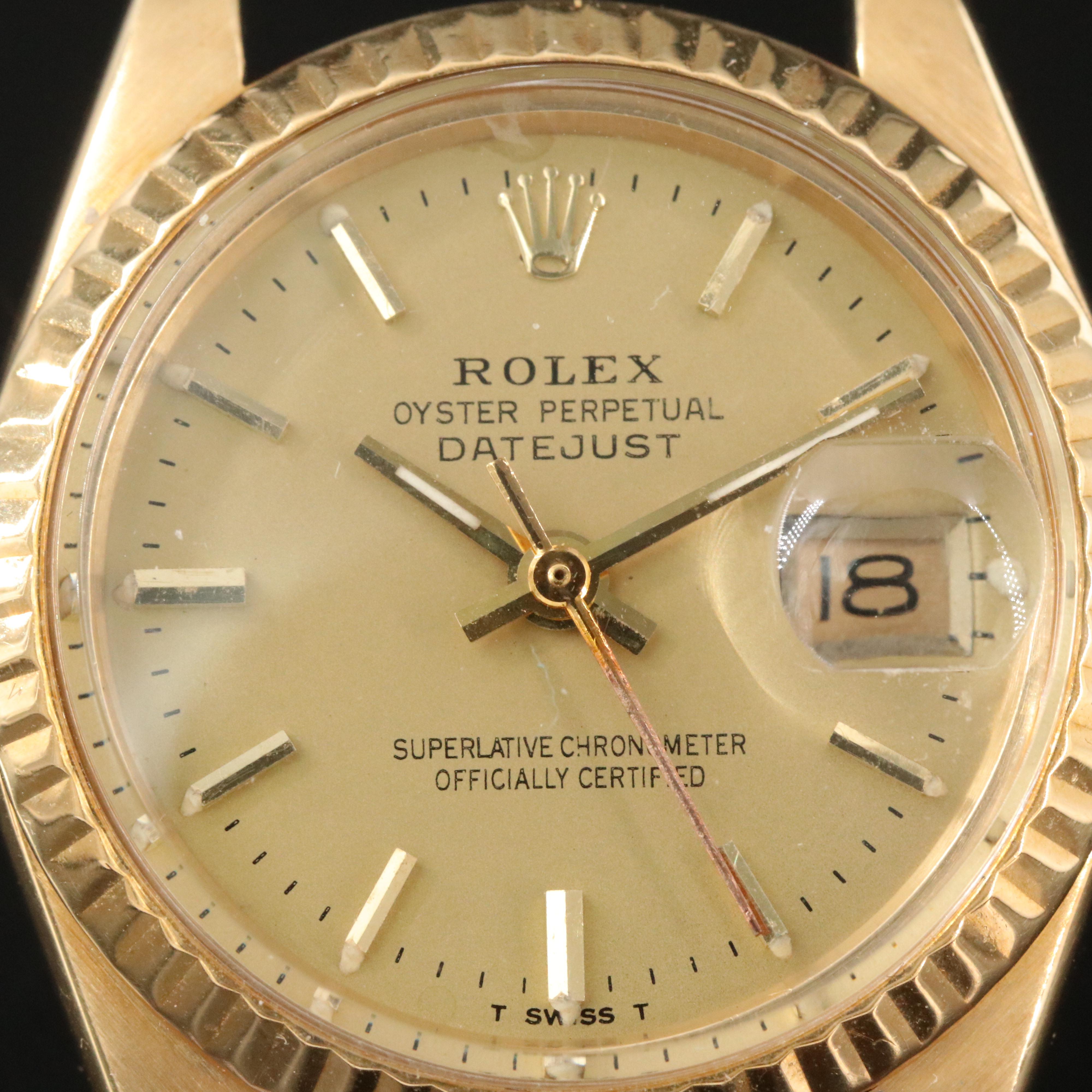 1978 Rolex Oyster Perpetual Datejust Watch