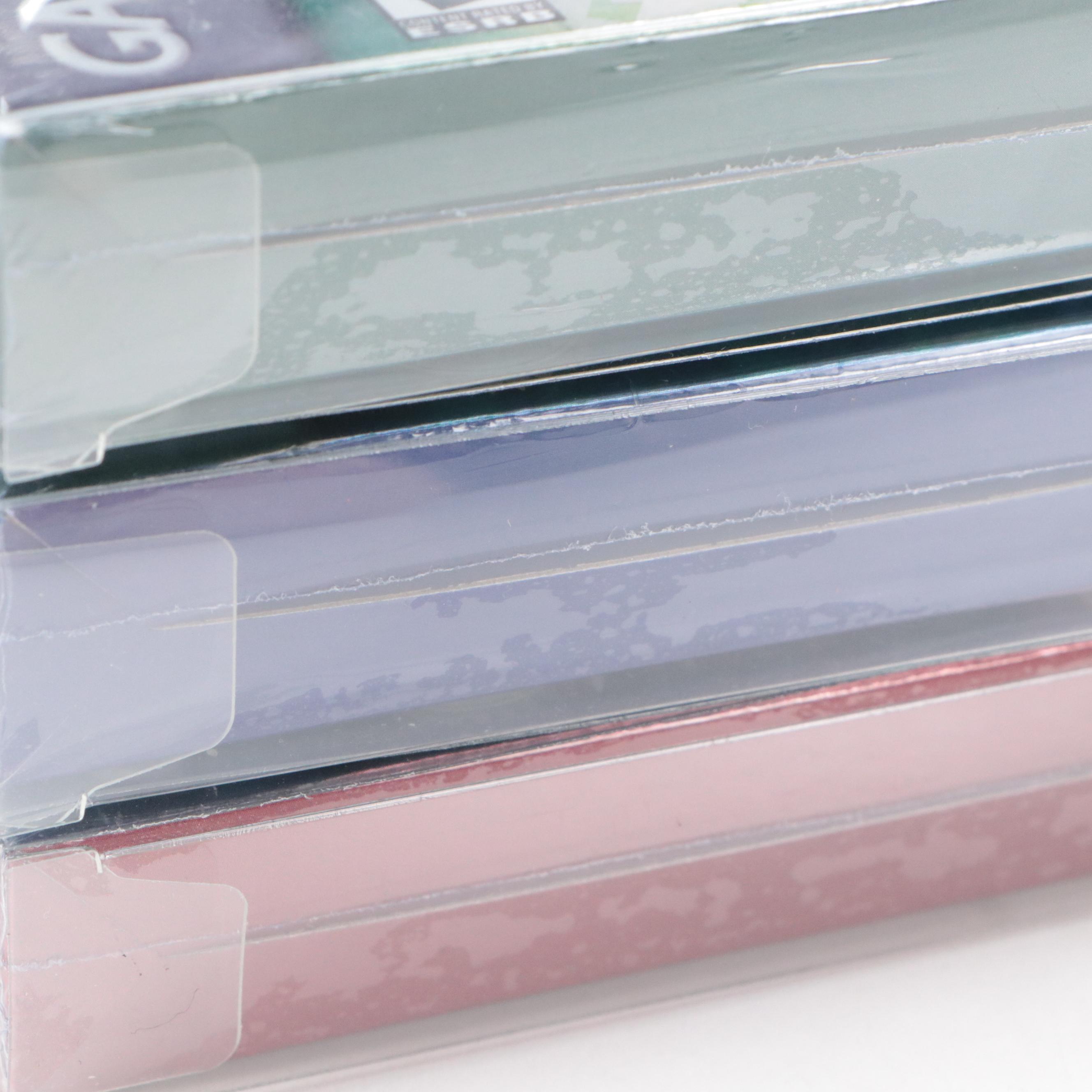 Factory Sealed Pokémon Ruby, Emerald and Sapphire Game Boy Advance Games