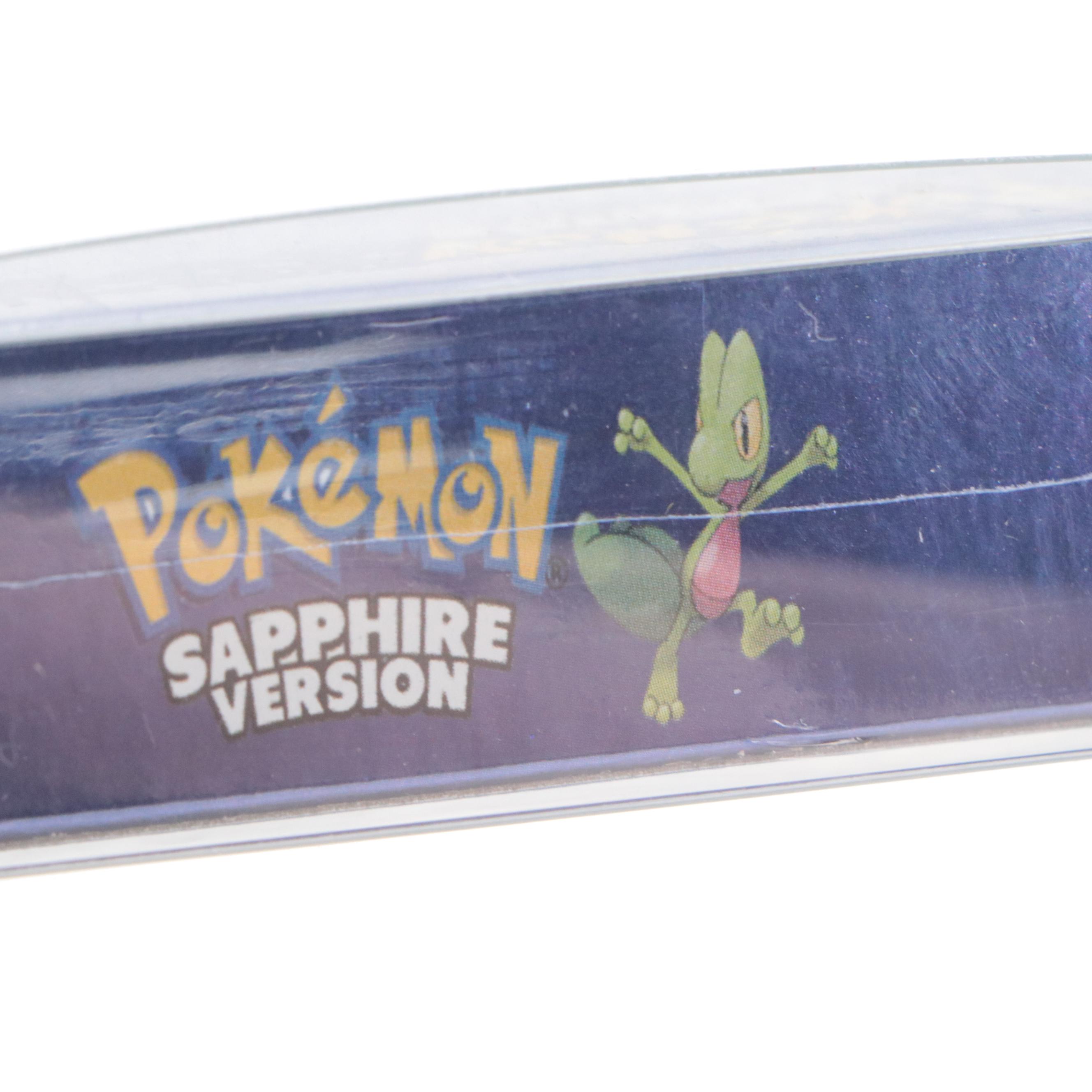 Factory Sealed Pokémon Ruby, Emerald and Sapphire Game Boy Advance Games