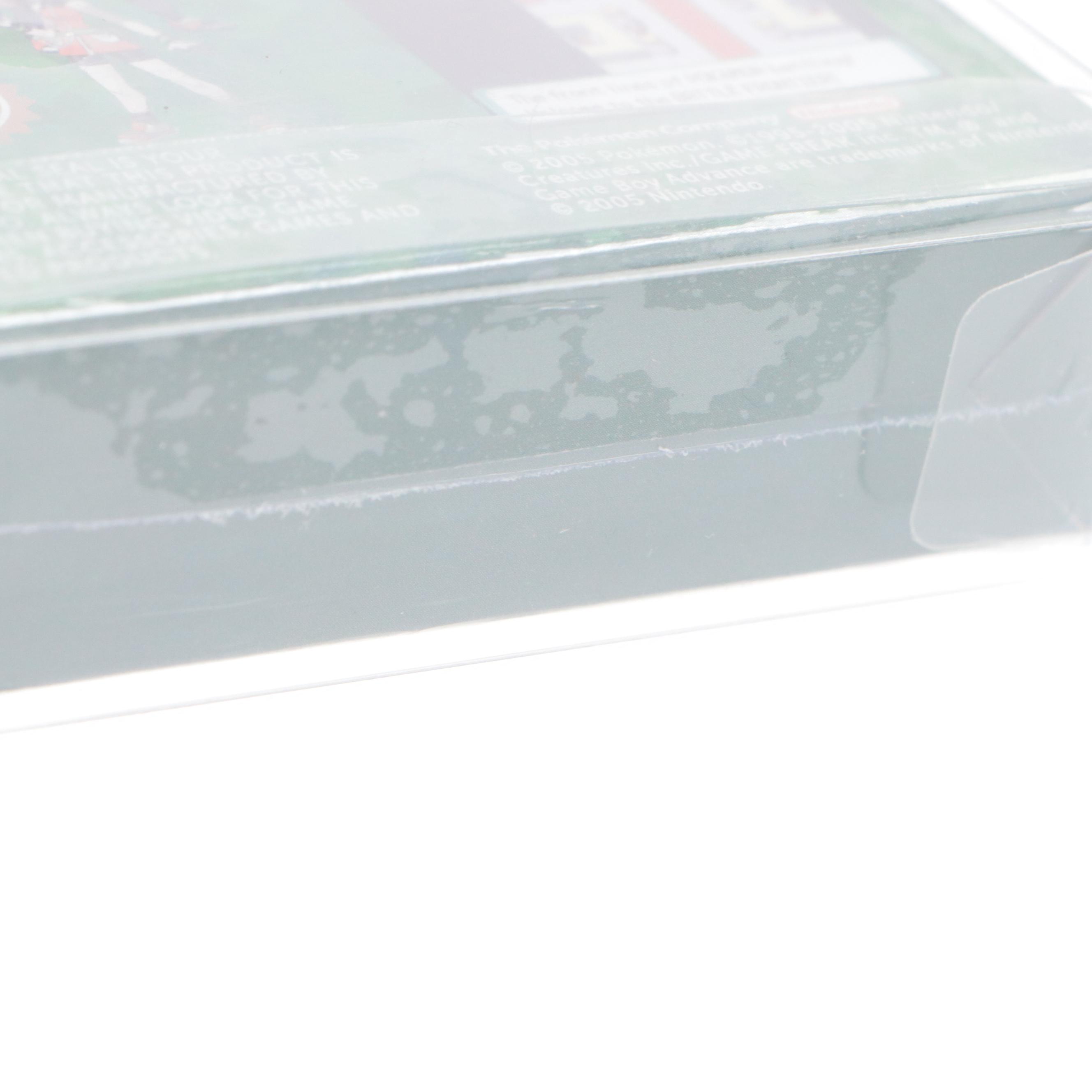 Factory Sealed Pokémon Ruby, Emerald and Sapphire Game Boy Advance Games