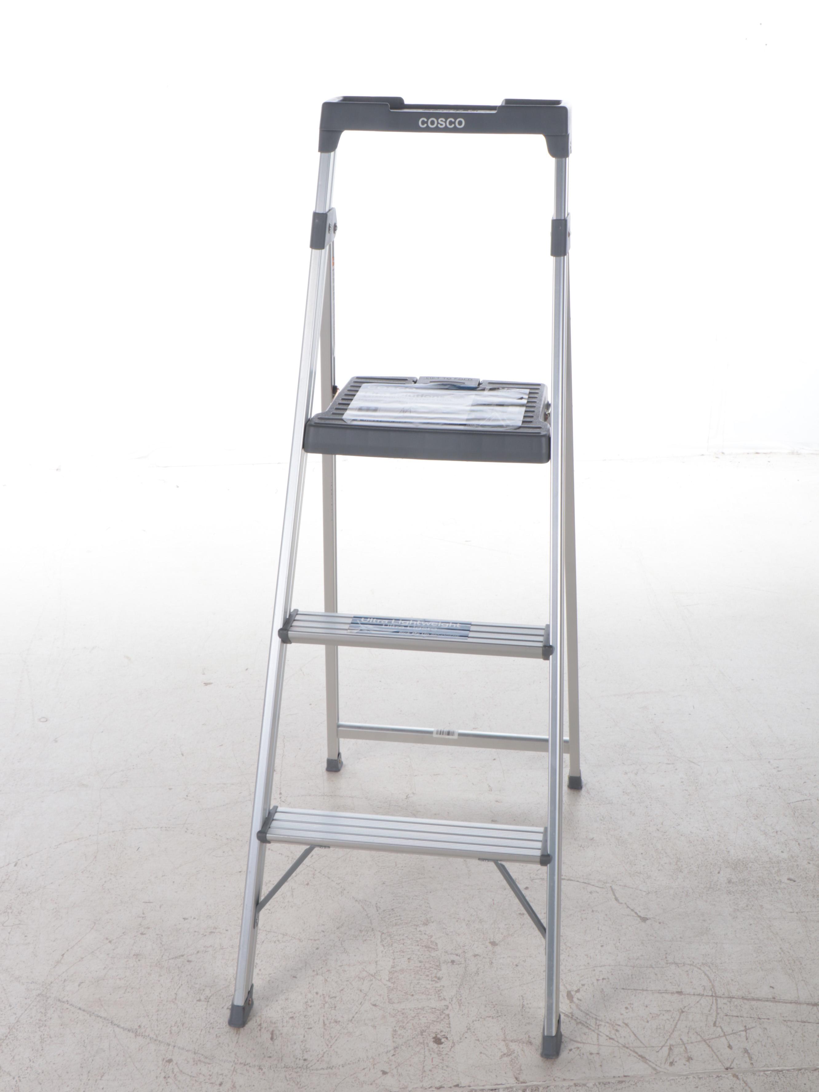Cosco Ultra Lightweight Folding Step Stool and Step Ladder