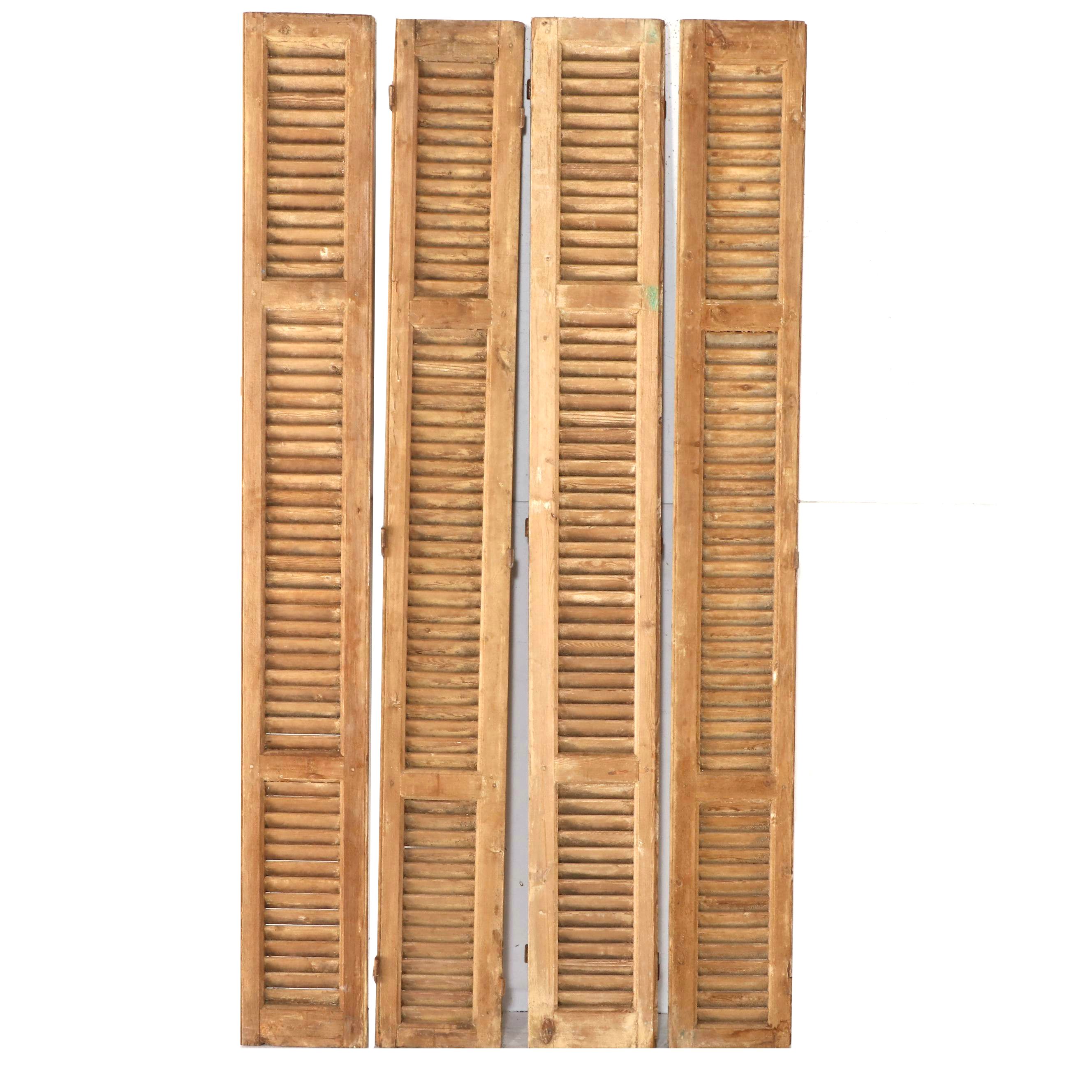 Anglo-Indian Wooden Shutters