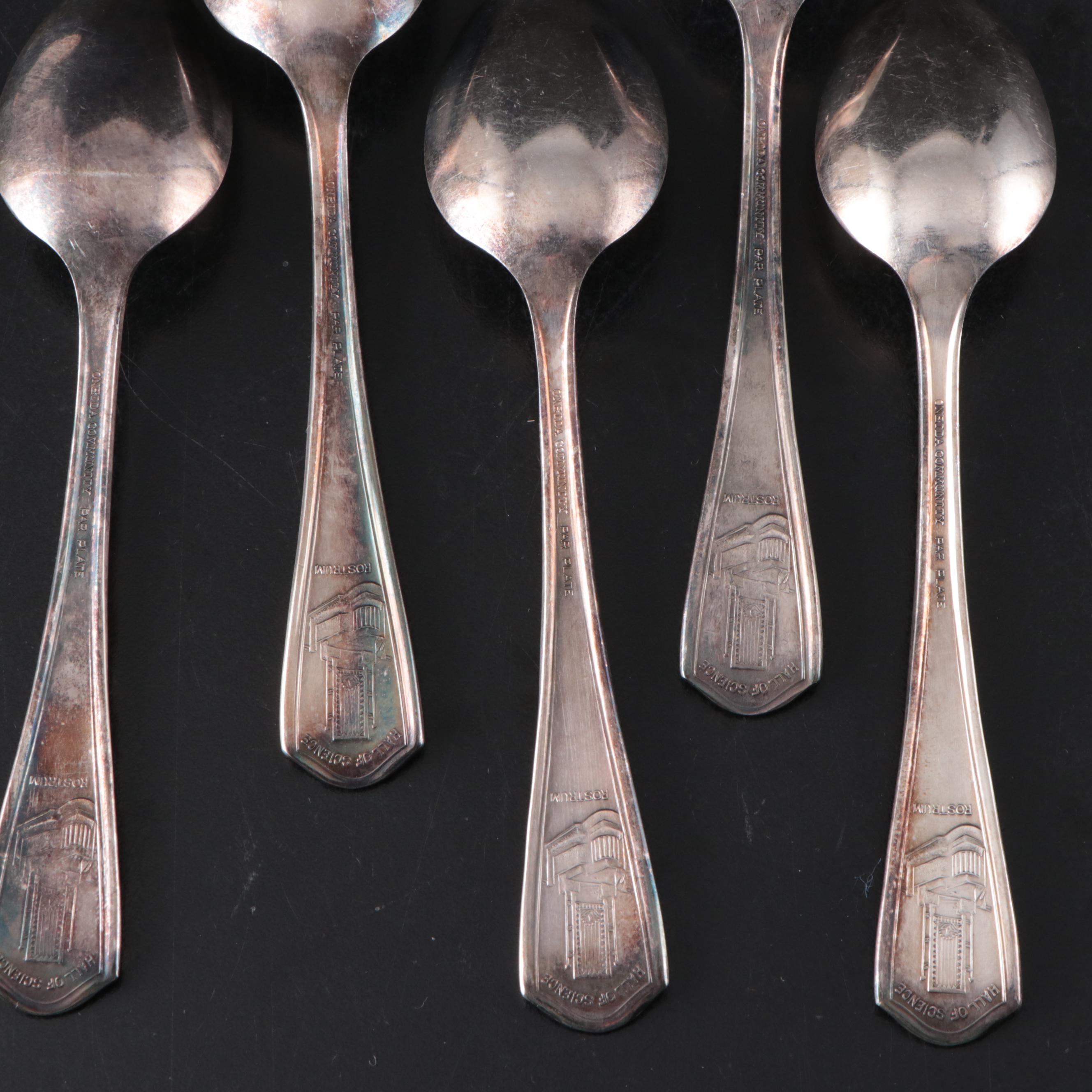 Silver Plate Souvenir and Novelty Spoons Incl. Big Bird, Kellogg's, and Bert