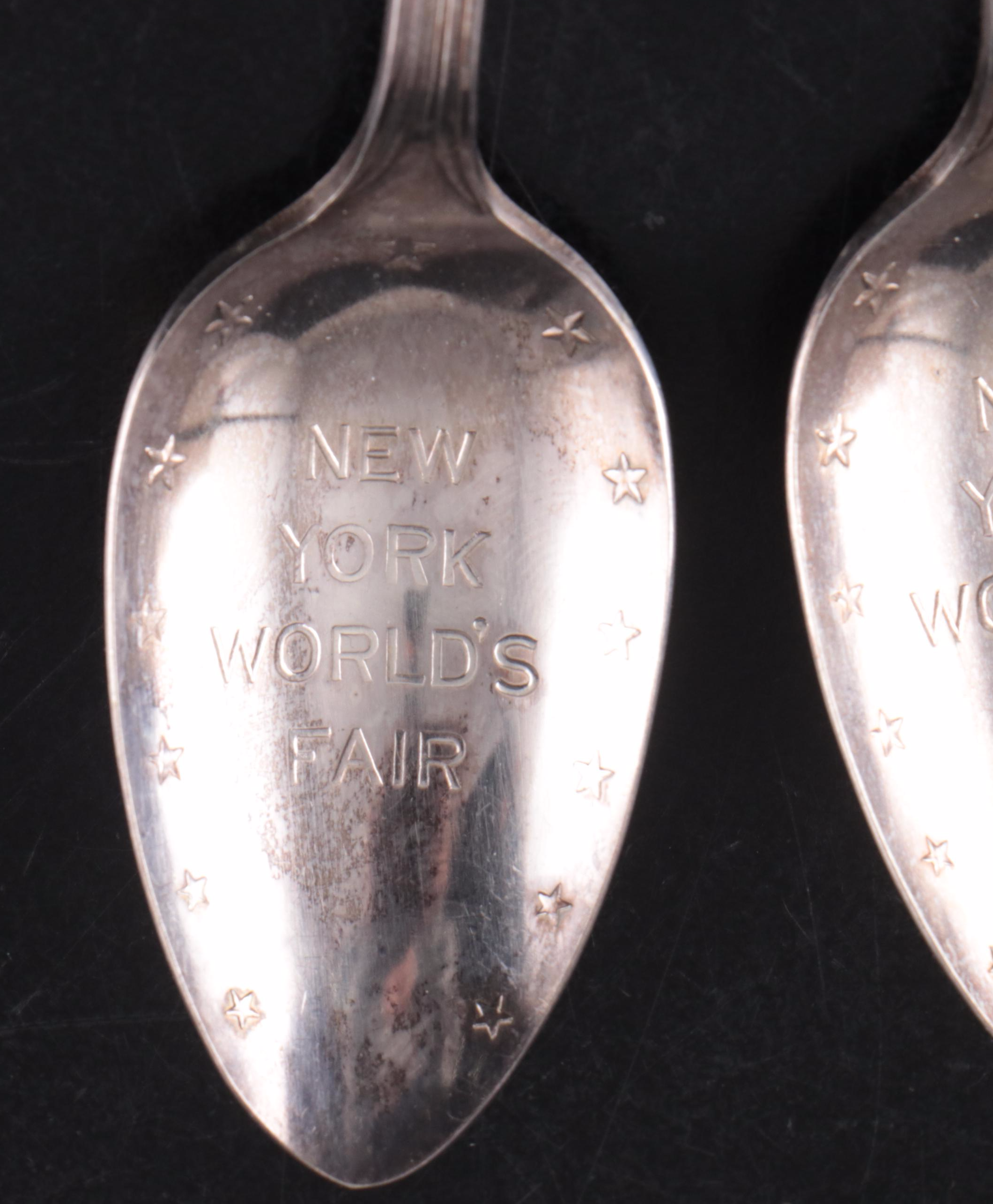 Silver Plate Souvenir and Novelty Spoons Incl. Big Bird, Kellogg's, and Bert