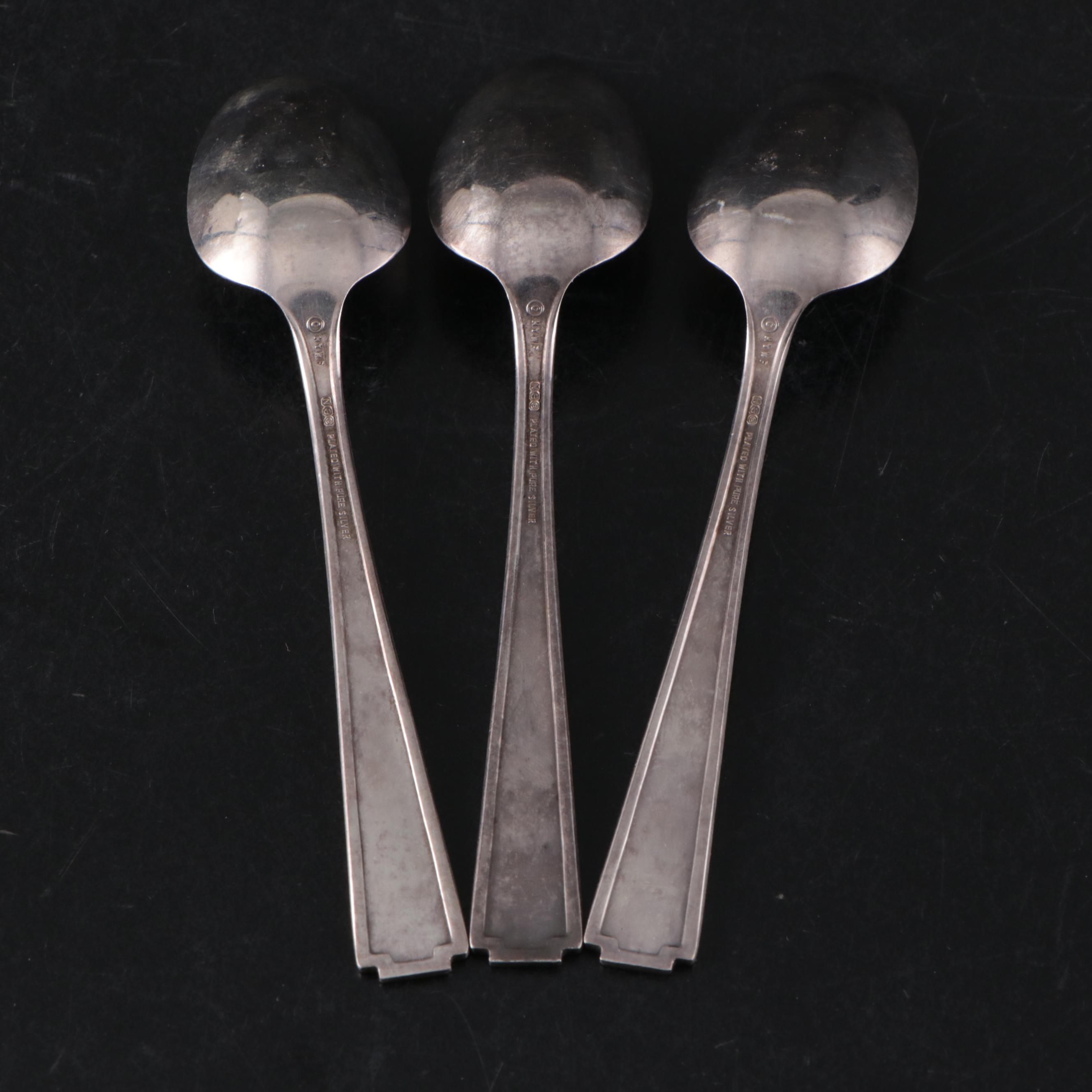 Silver Plate Souvenir and Novelty Spoons Incl. Big Bird, Kellogg's, and Bert