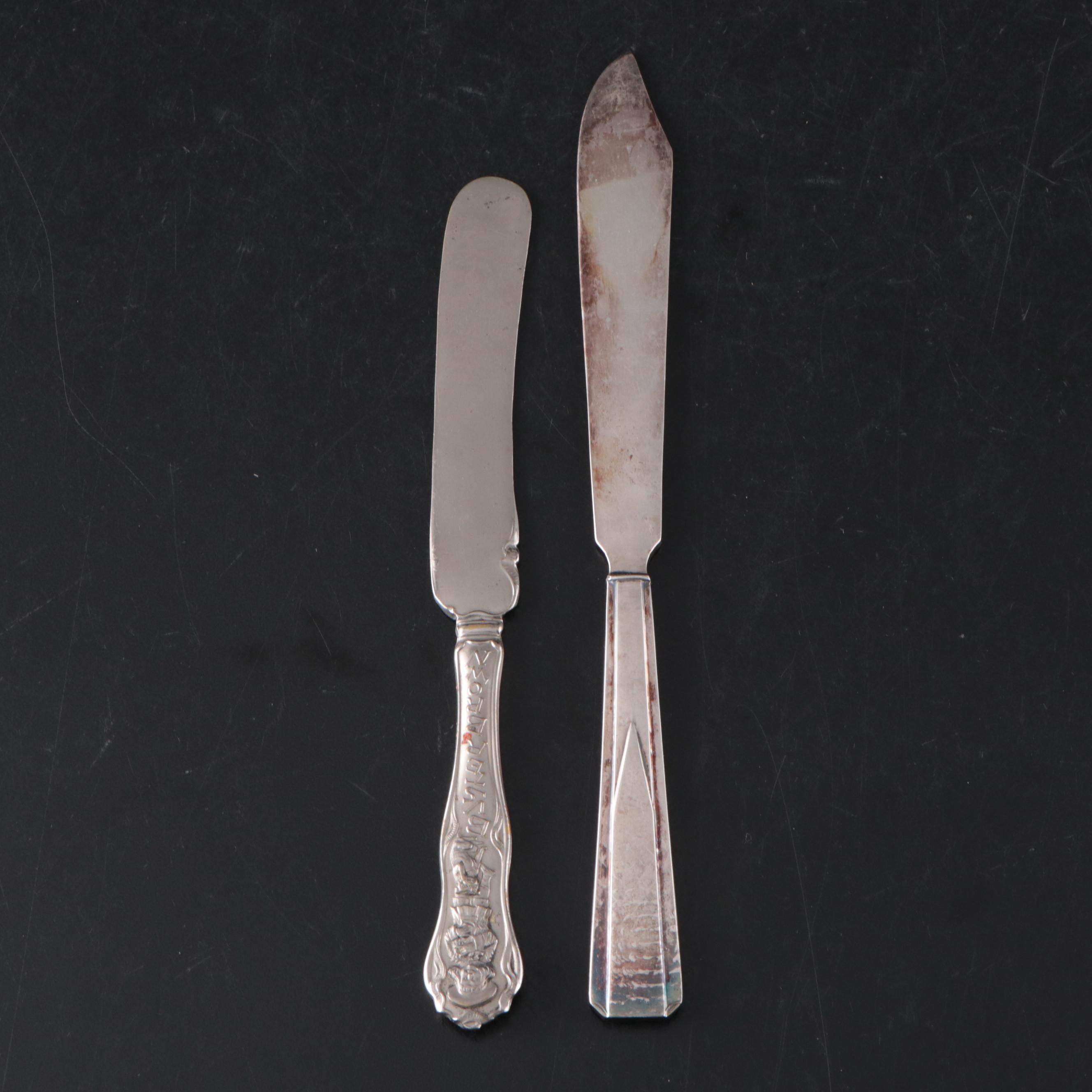 Silver Plate Souvenir and Novelty Spoons Incl. Big Bird, Kellogg's, and Bert