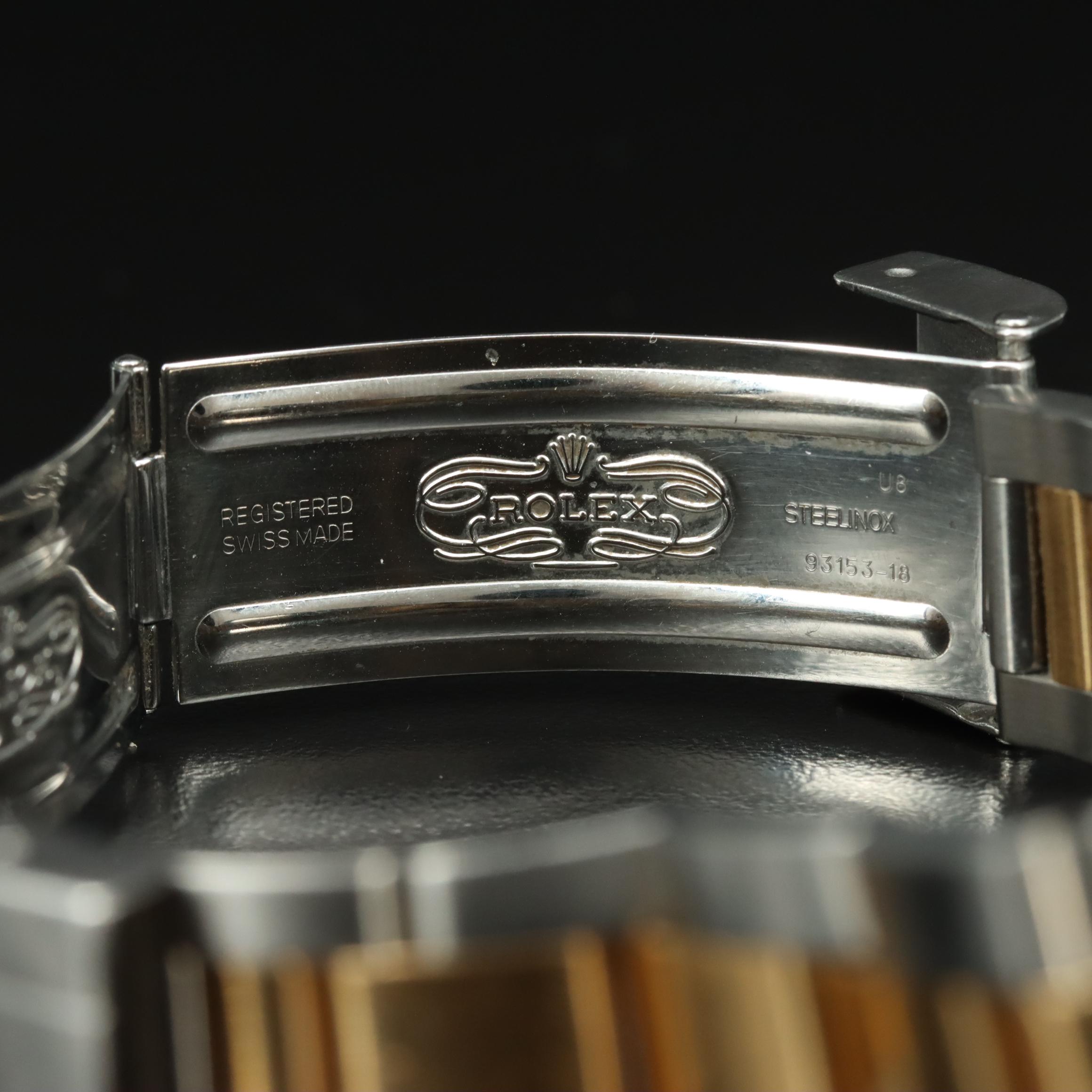 1998 Rolex Custom Diamond and Sapphire Dial Submariner Date Watch