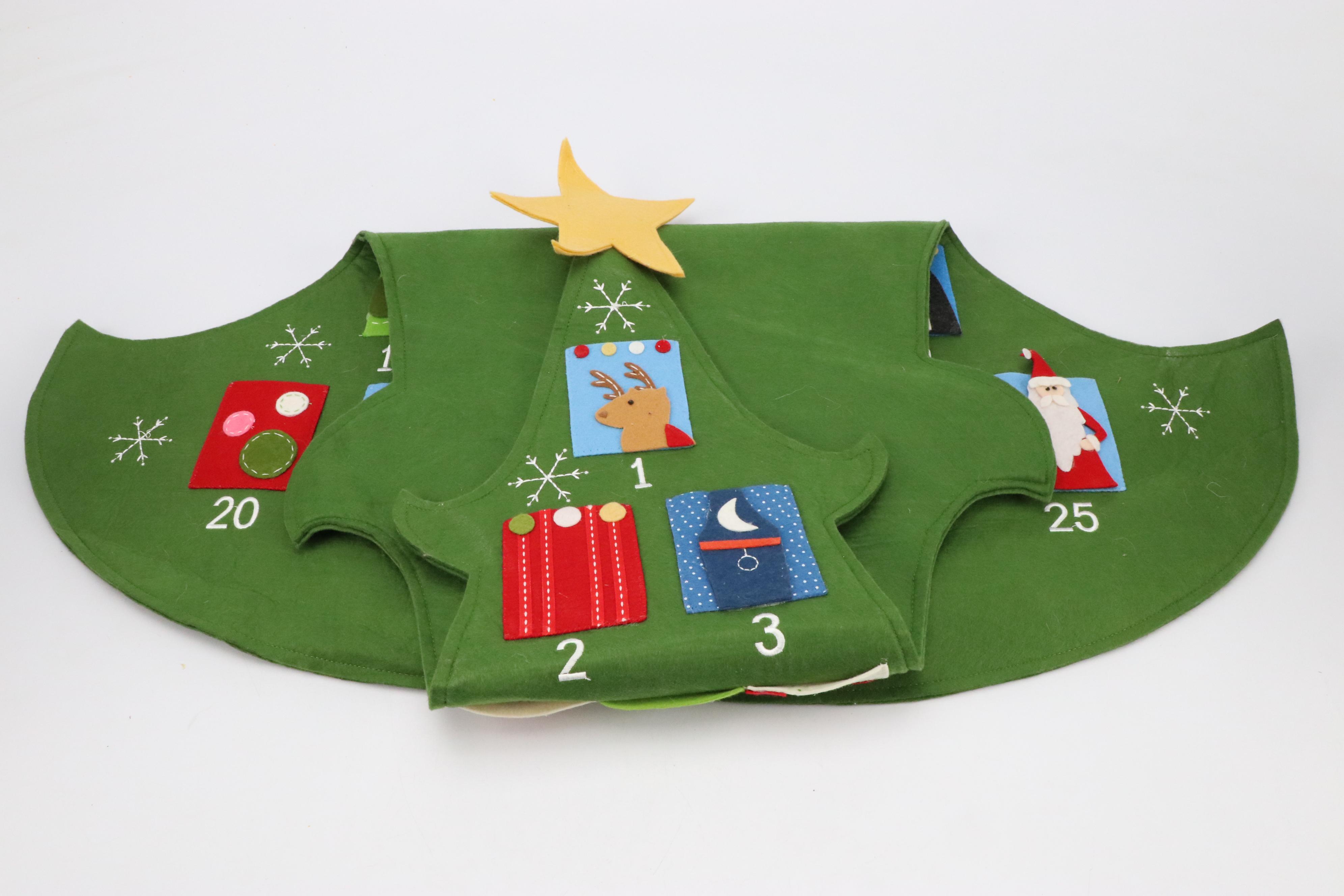 "The Polar Express" Santa Claus Plushes, Felt Advent Calendar, and More