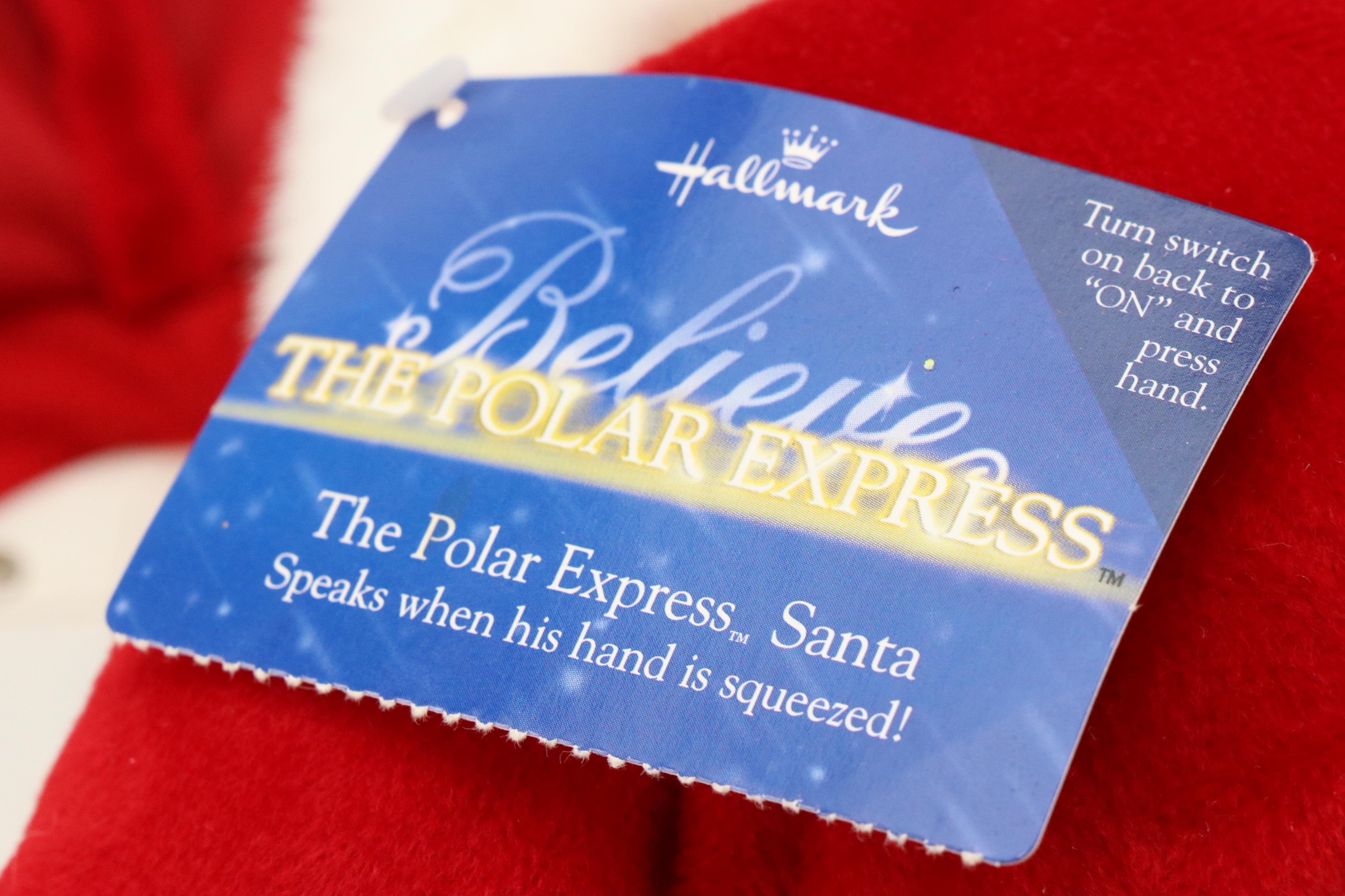 "The Polar Express" Santa Claus Plushes, Felt Advent Calendar, and More