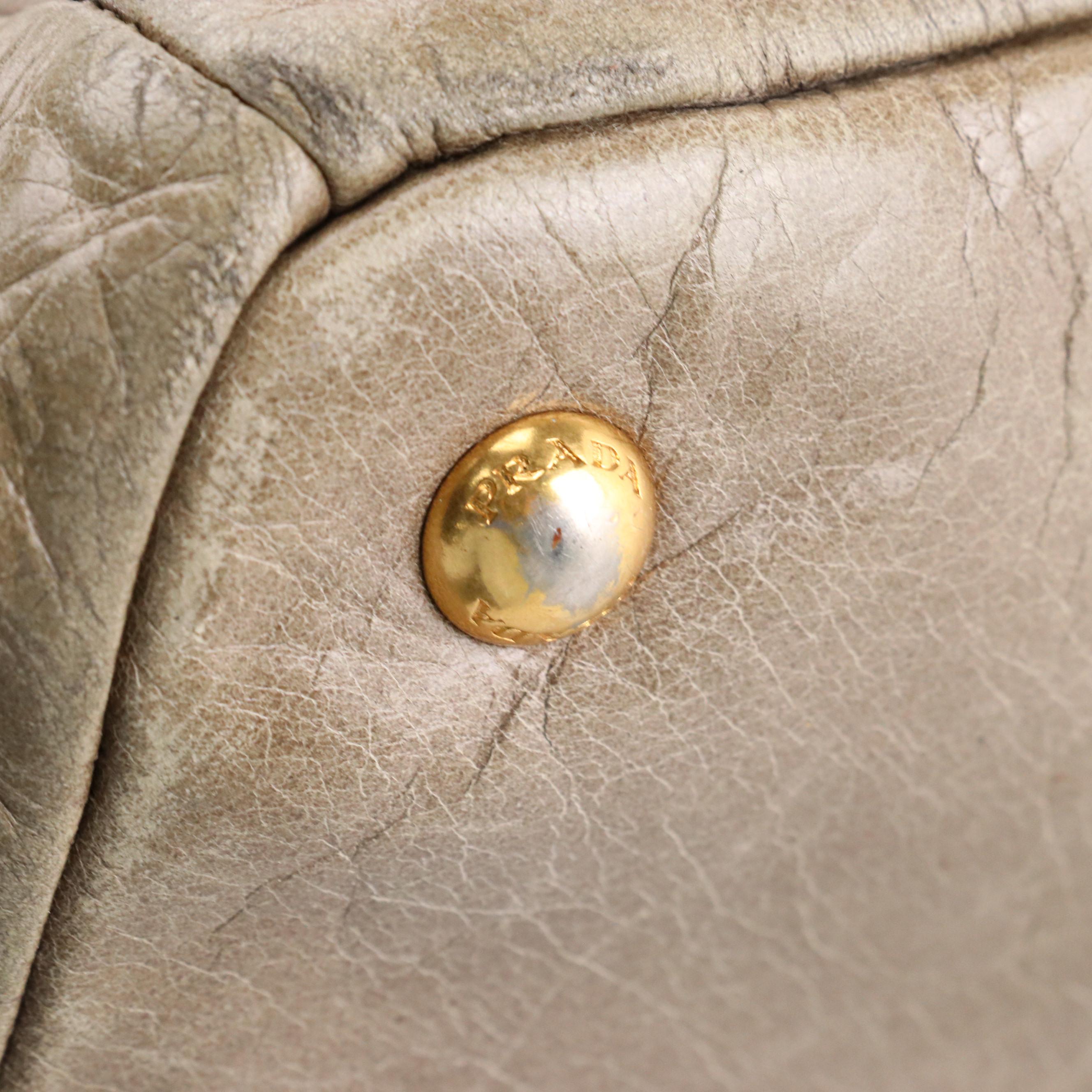 Prada Leather Two-Way Bag