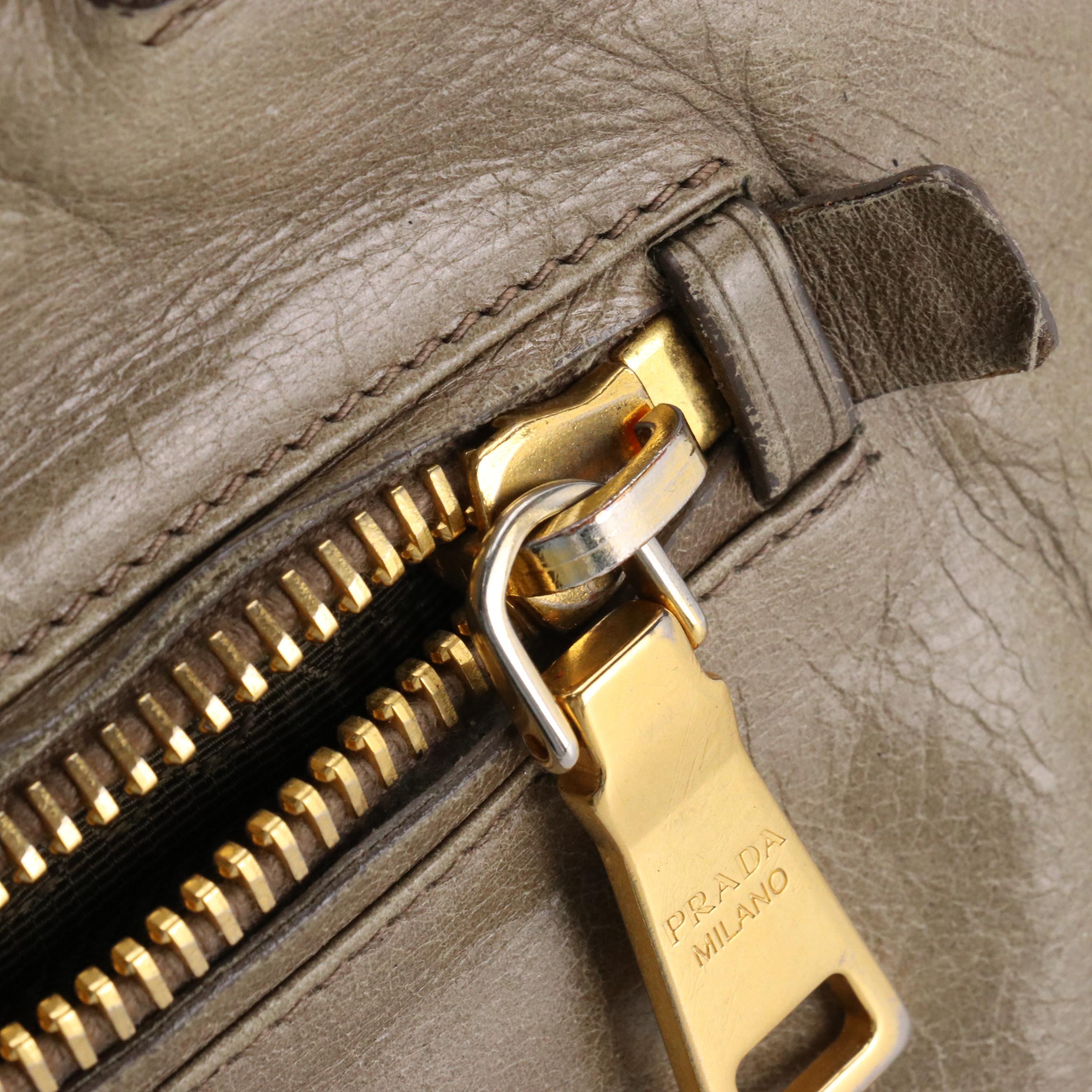 Prada Leather Two-Way Bag