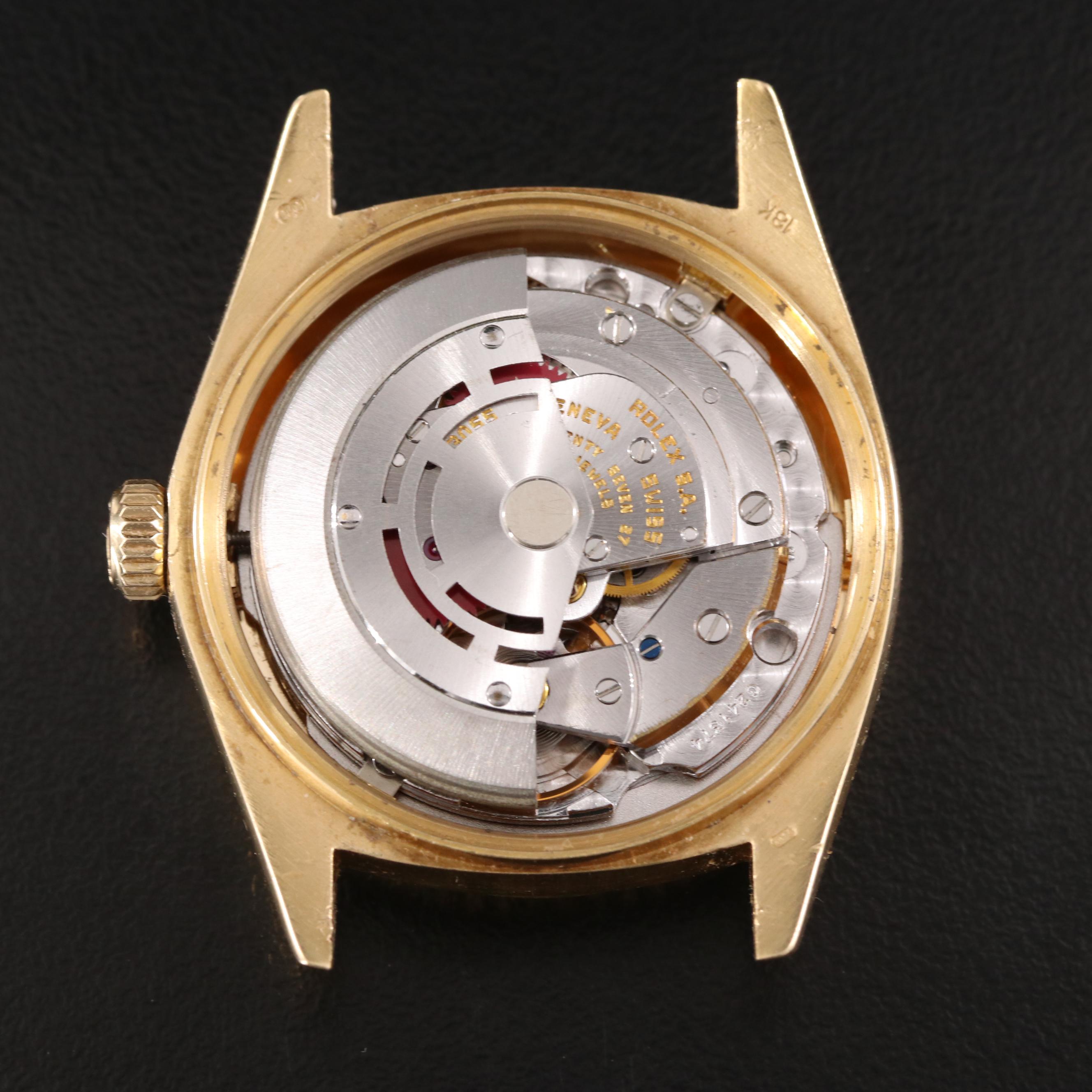 1979 Rolex Day-Date President Custom Diamond Dial Watch