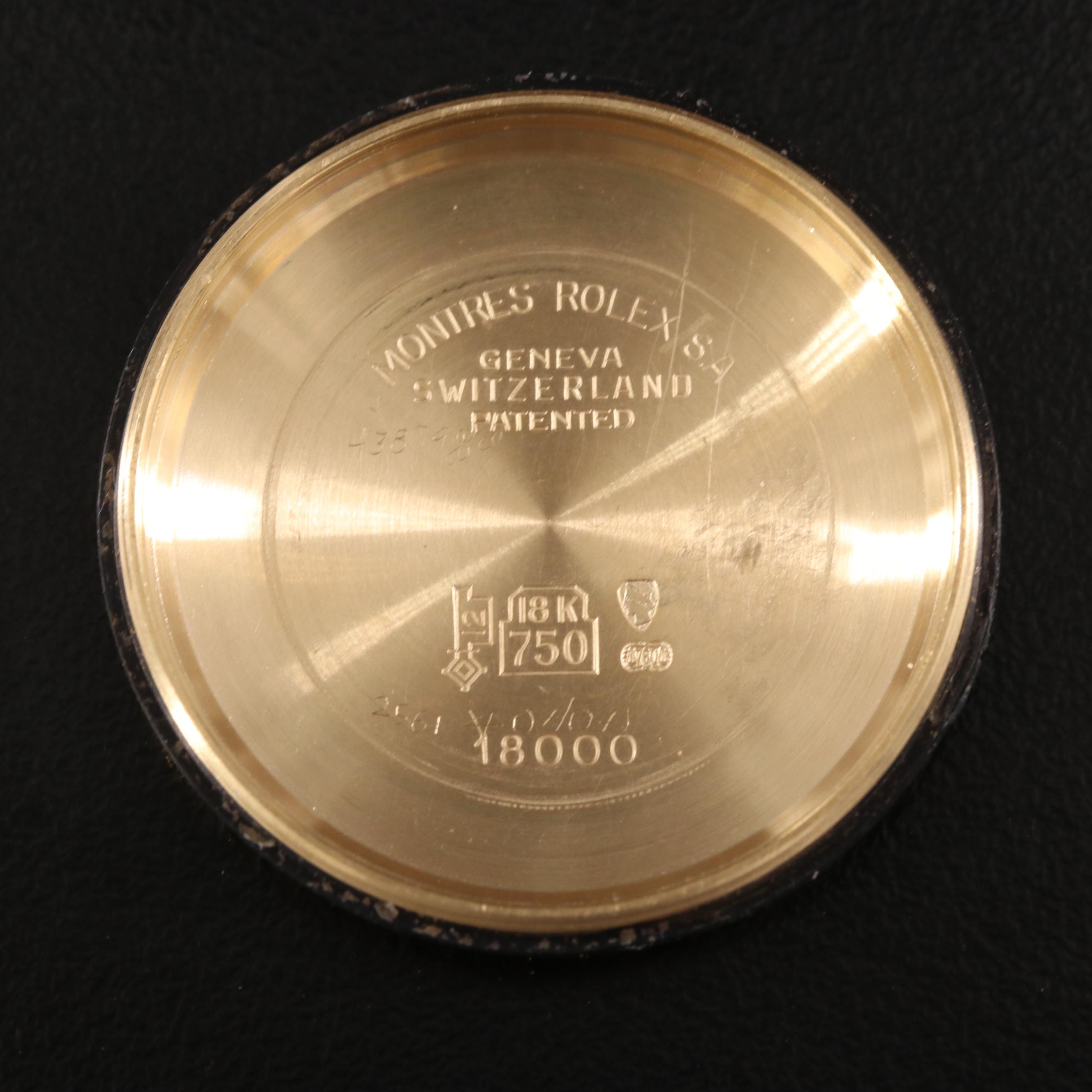 1979 Rolex Day-Date President Custom Diamond Dial Watch