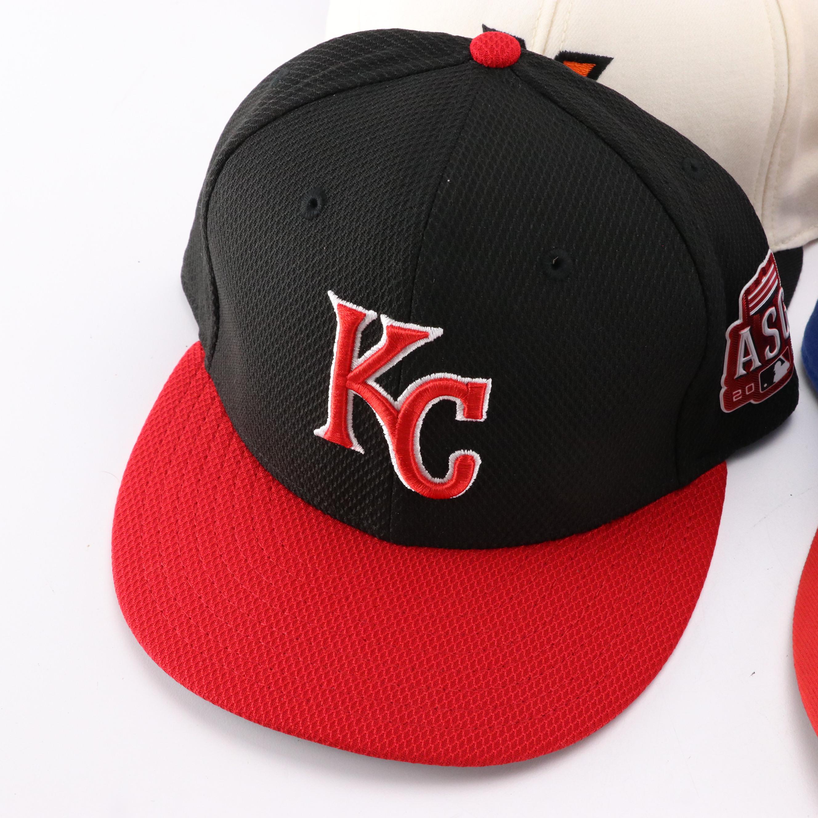 Adjustable/Fitted Logo Ball Caps of Collegiate, Minor League Baseball, MLB Teams