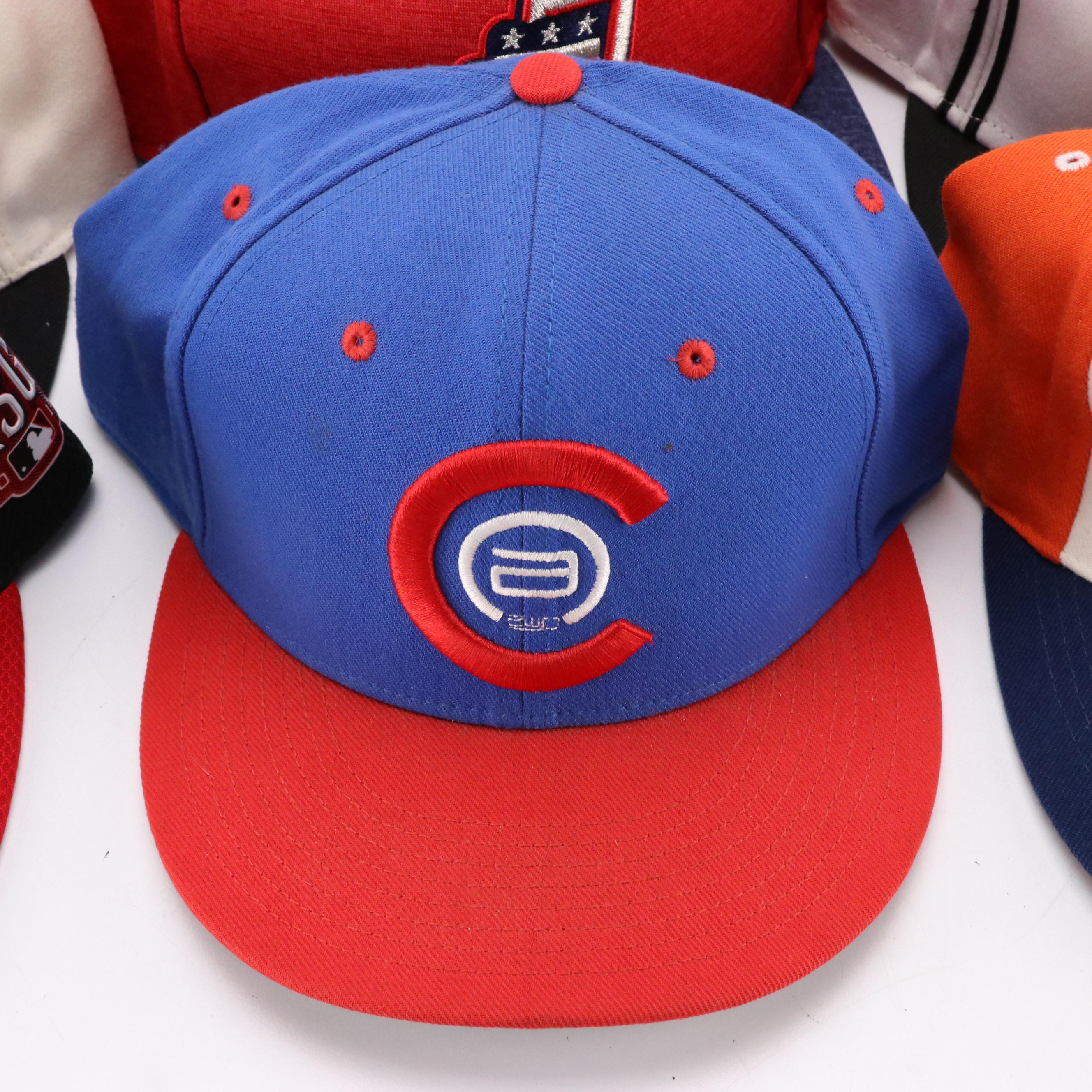 Adjustable/Fitted Logo Ball Caps of Collegiate, Minor League Baseball, MLB Teams