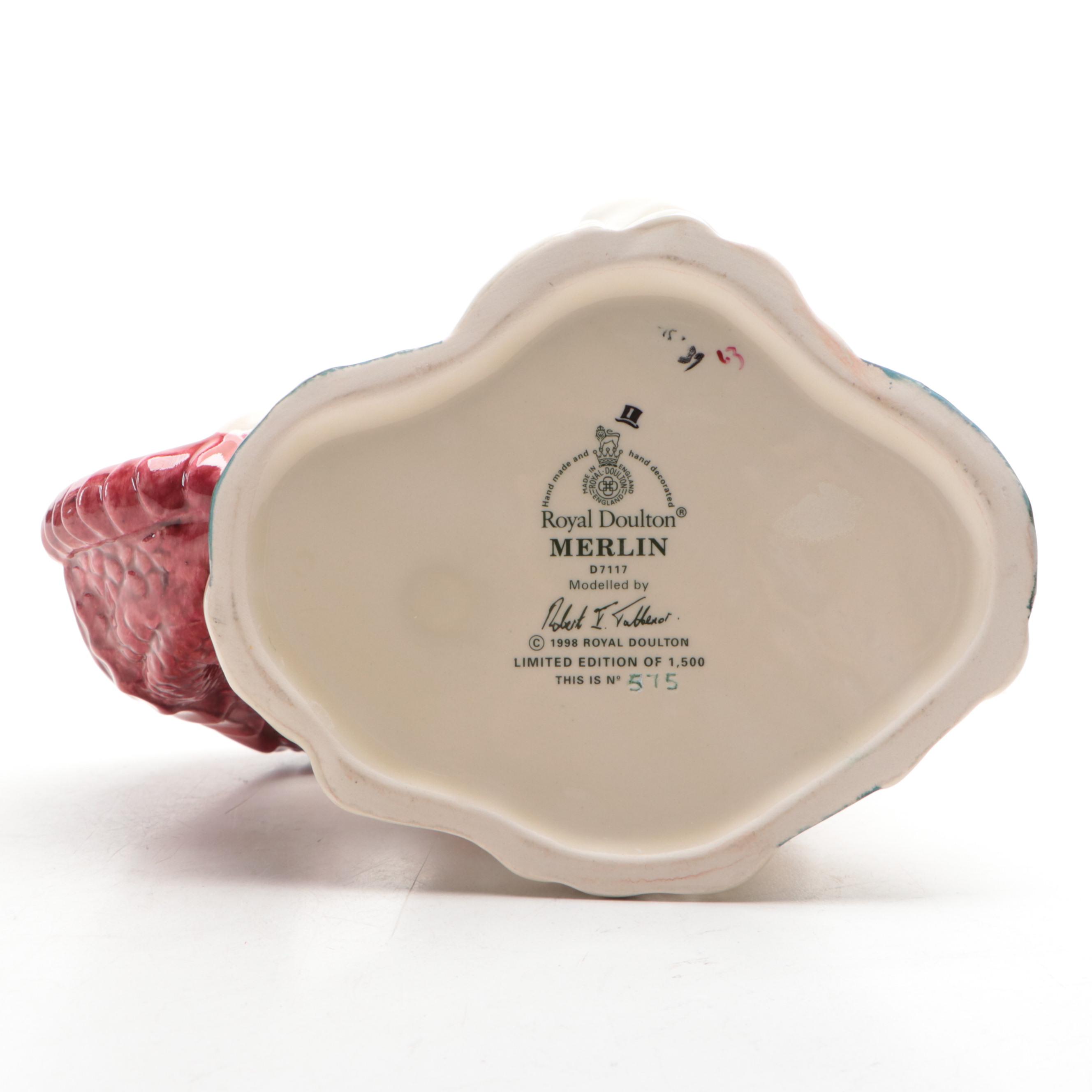 Royal Doulton Limited Edition "Merlin" Character Jug