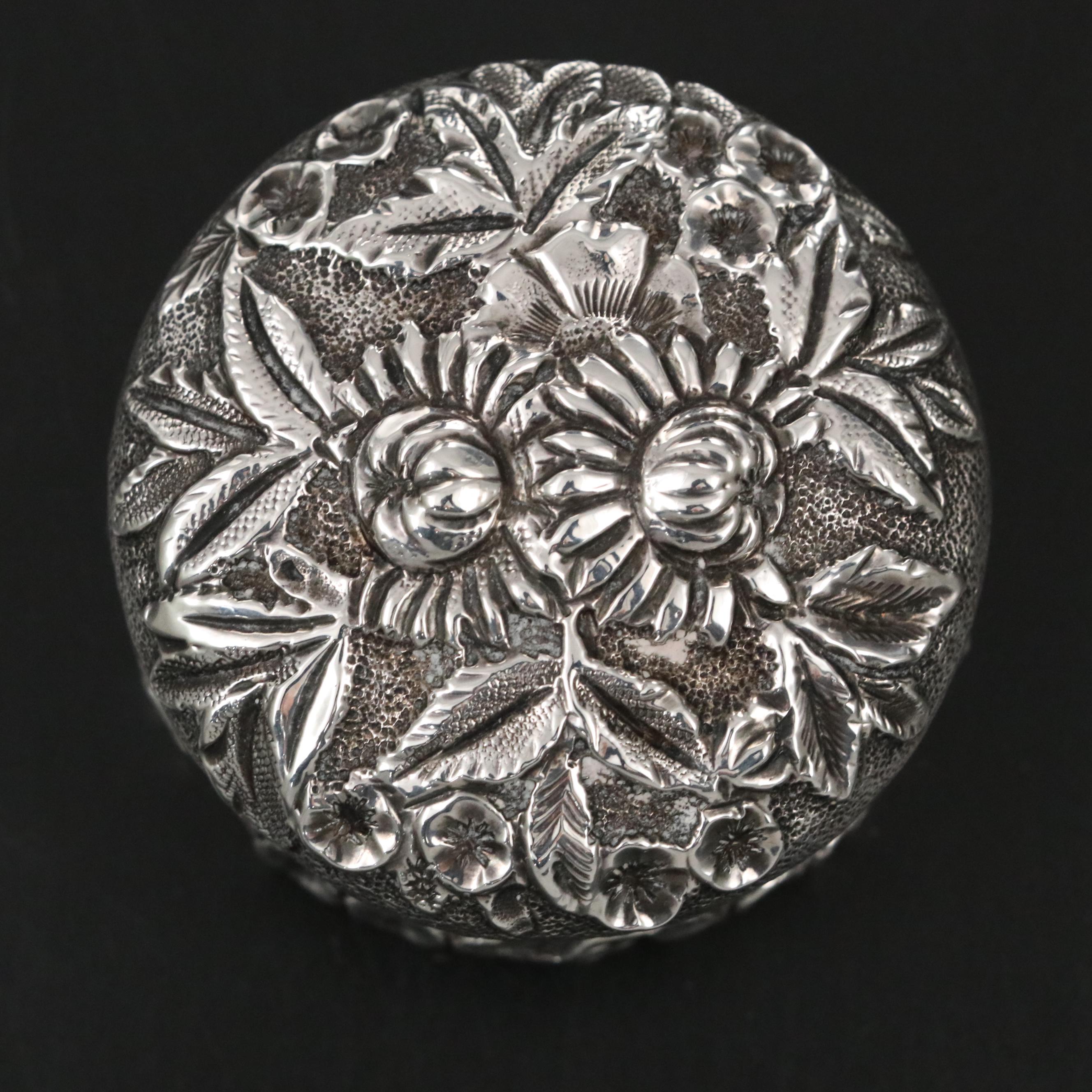 S. Kirk & Son Co. Repoussé Sterling Silver Box