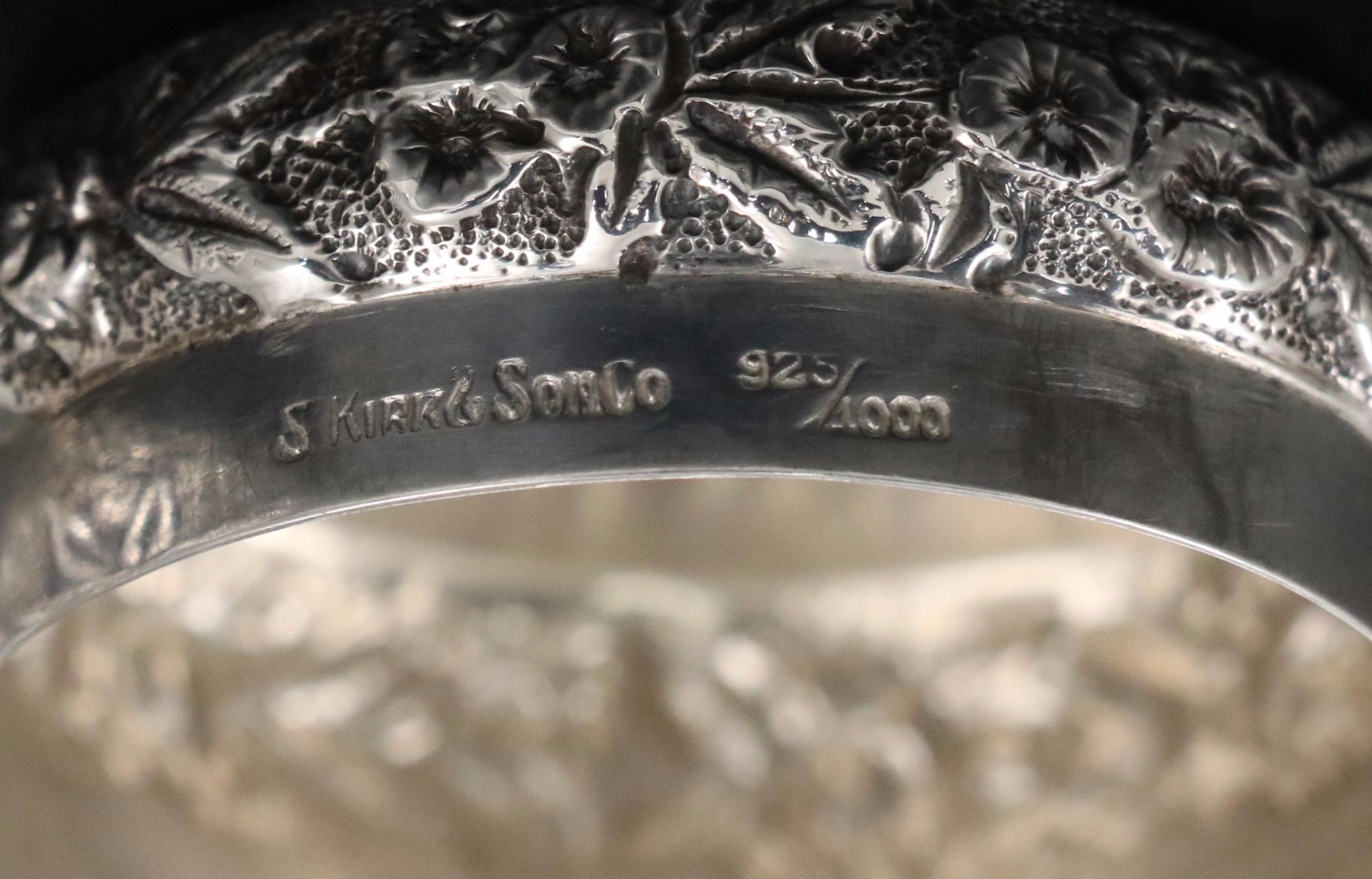 S. Kirk & Son Co. Repoussé Sterling Silver Box